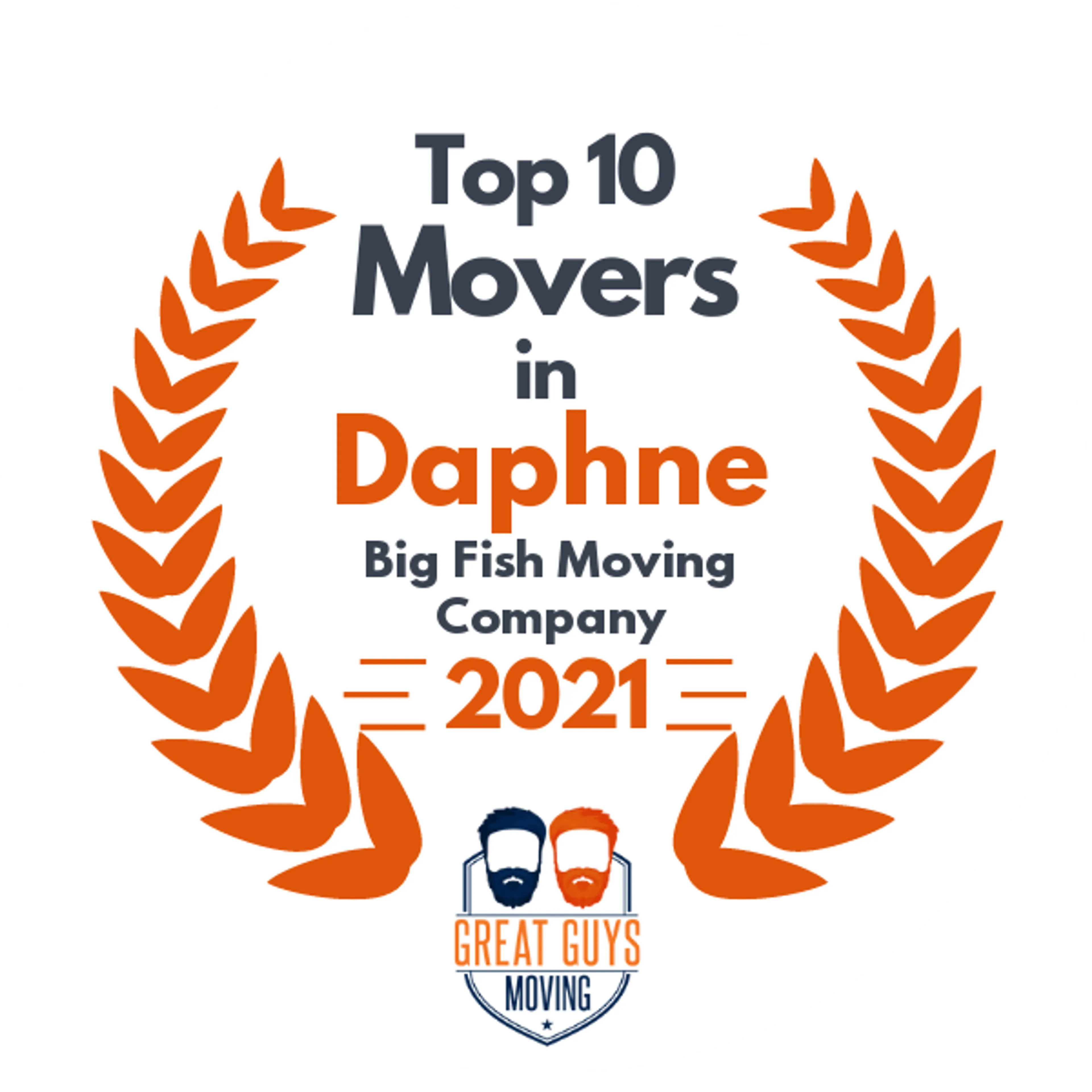 Top 10 Movers in Mobile, AL 2021 award