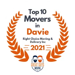 top 10 ranked movers in davie 2021 right choice moving delivery inc image