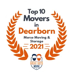 top 10 ranked movers in dearborn 2021 morse moving storage image