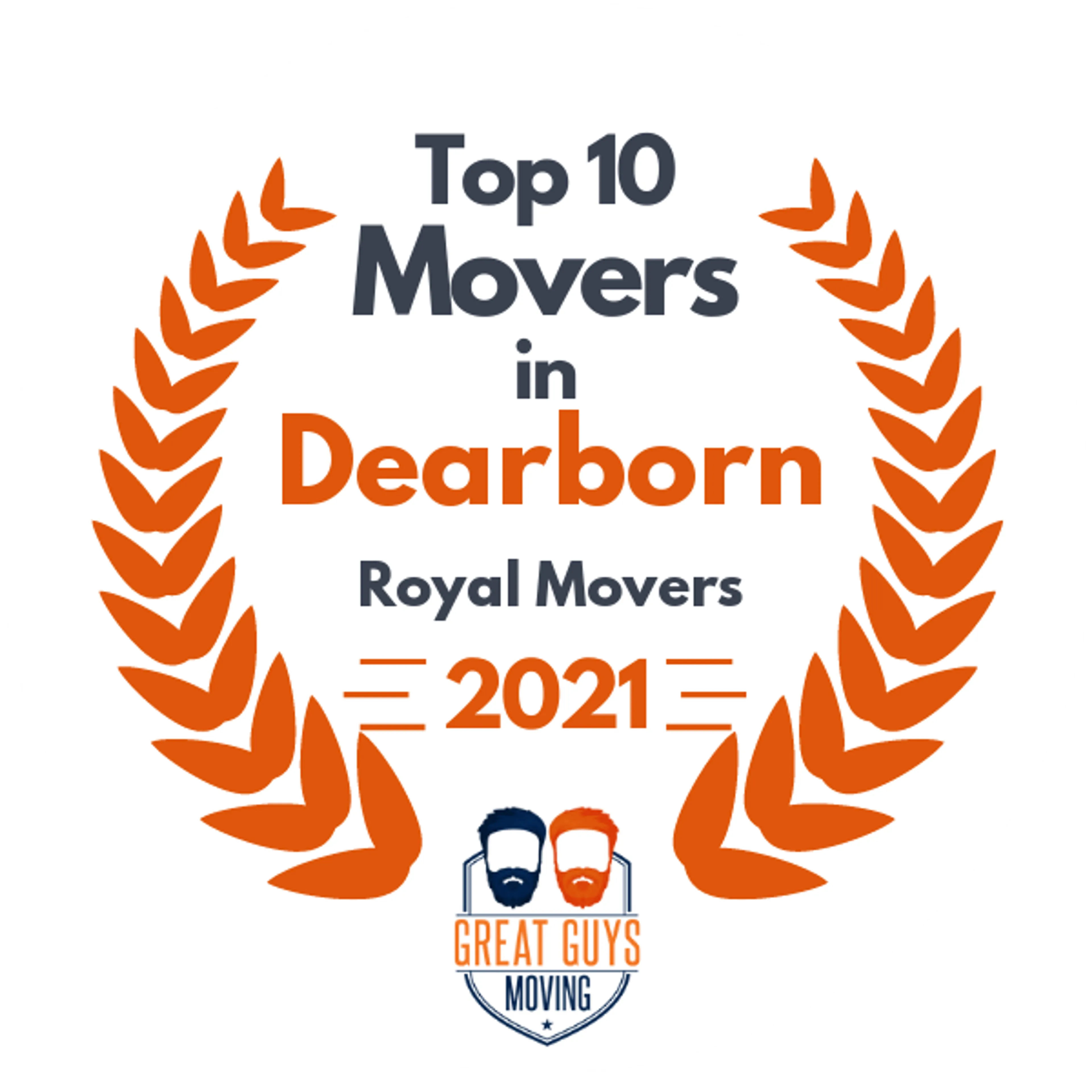 Top 10 Movers in Detroit, MI 2021 award