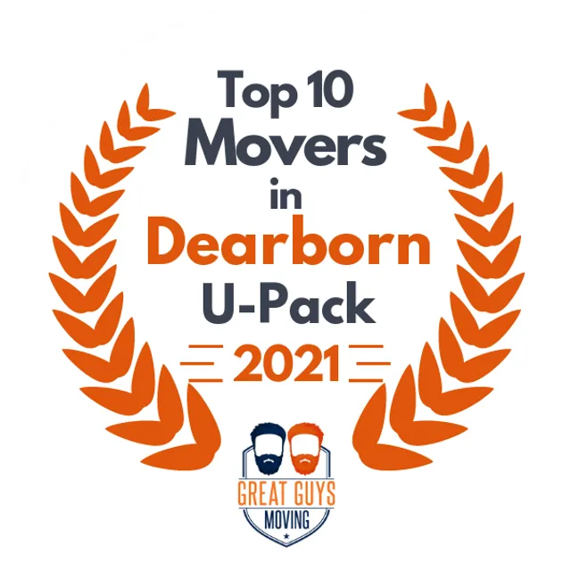 Top 10 Movers in Detroit, MI 2021 award