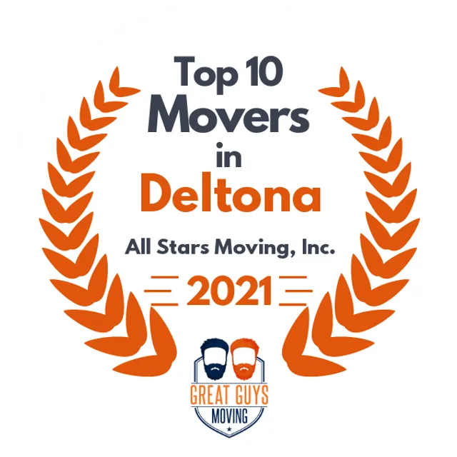 Top 10 Movers in Orlando, FL 2021 award