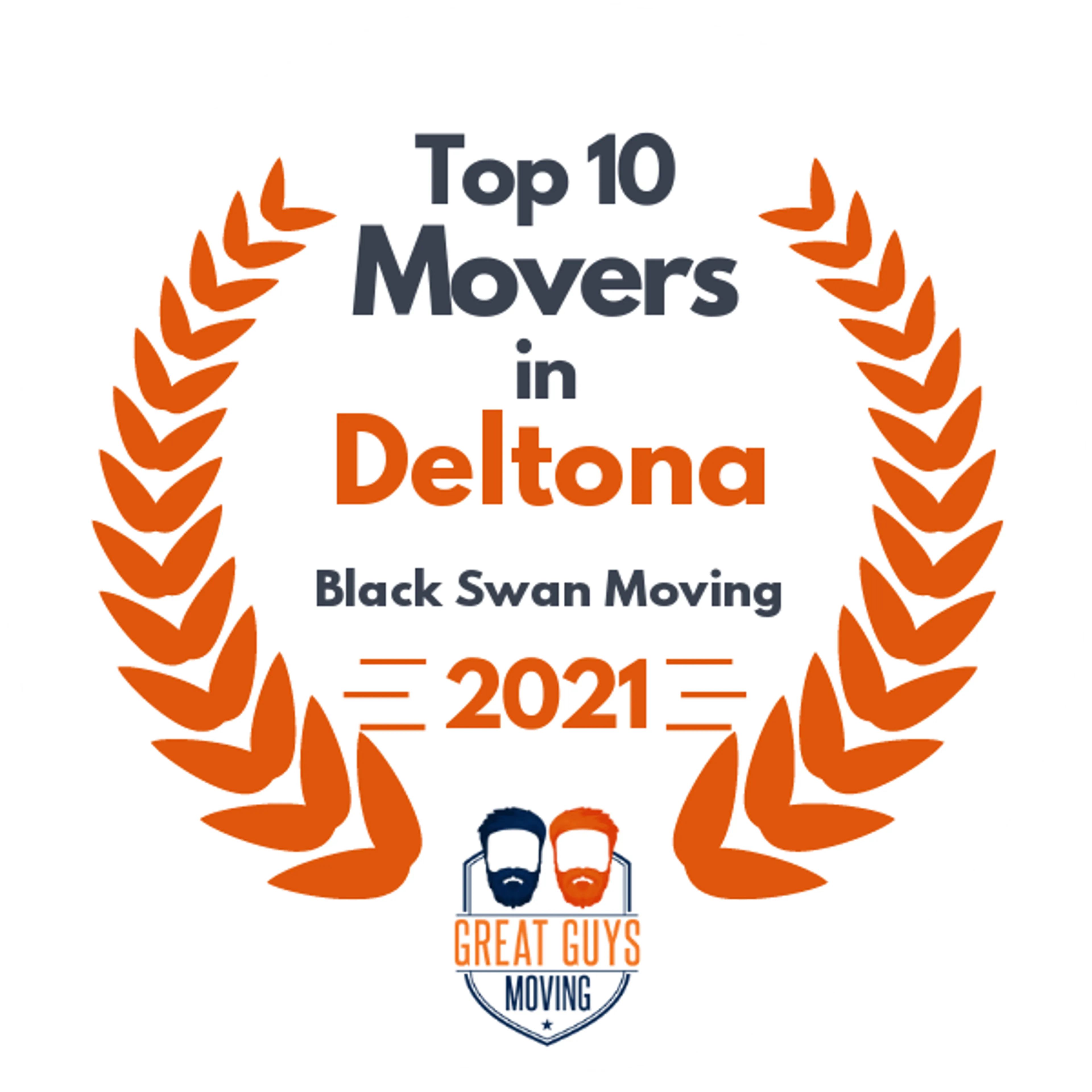 Top 10 Movers in Orlando, FL 2021 award