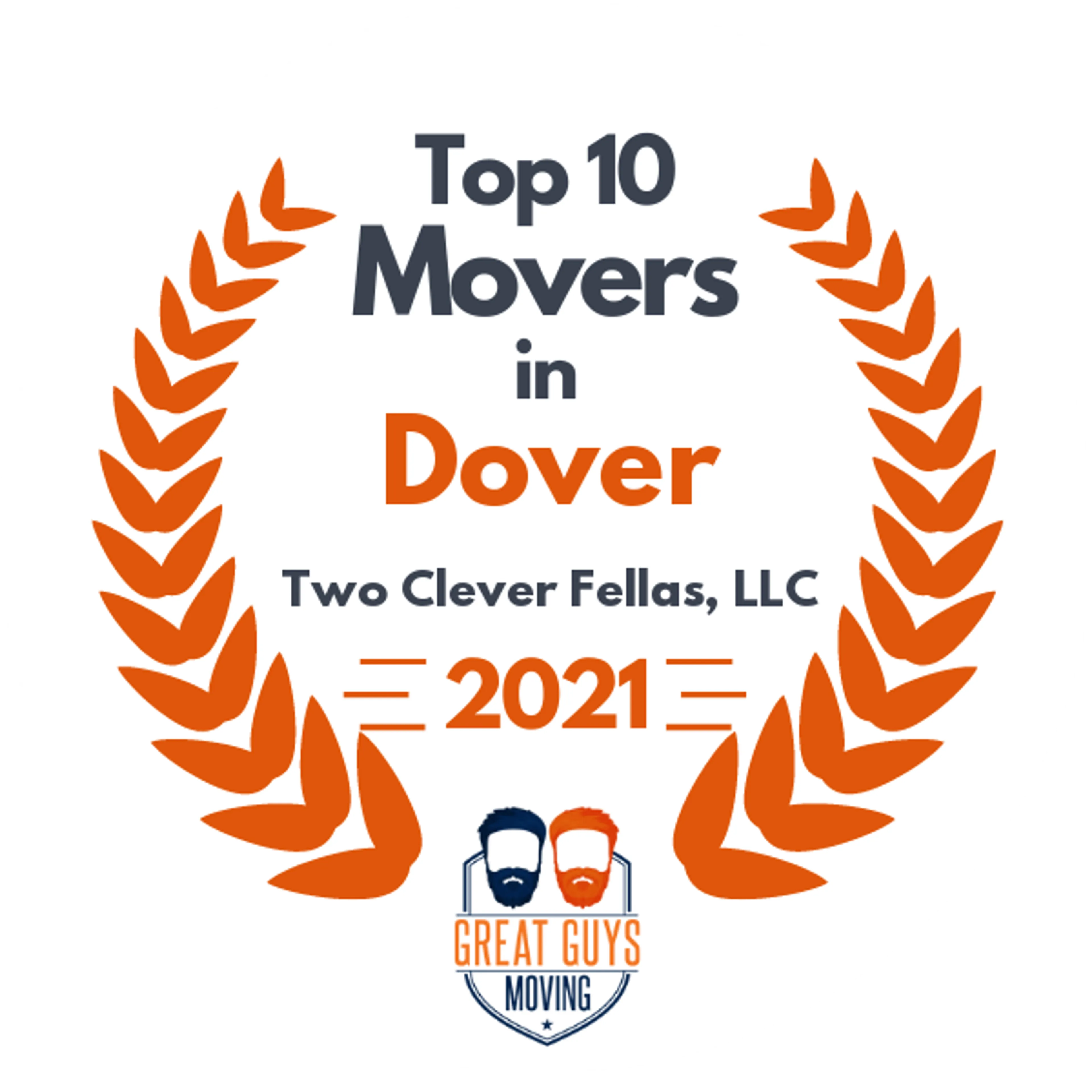 Top 10 Movers in Wilmington, DE 2021 award