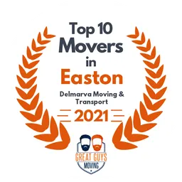 top 10 ranked movers in easton 2021 delmarva moving transport image