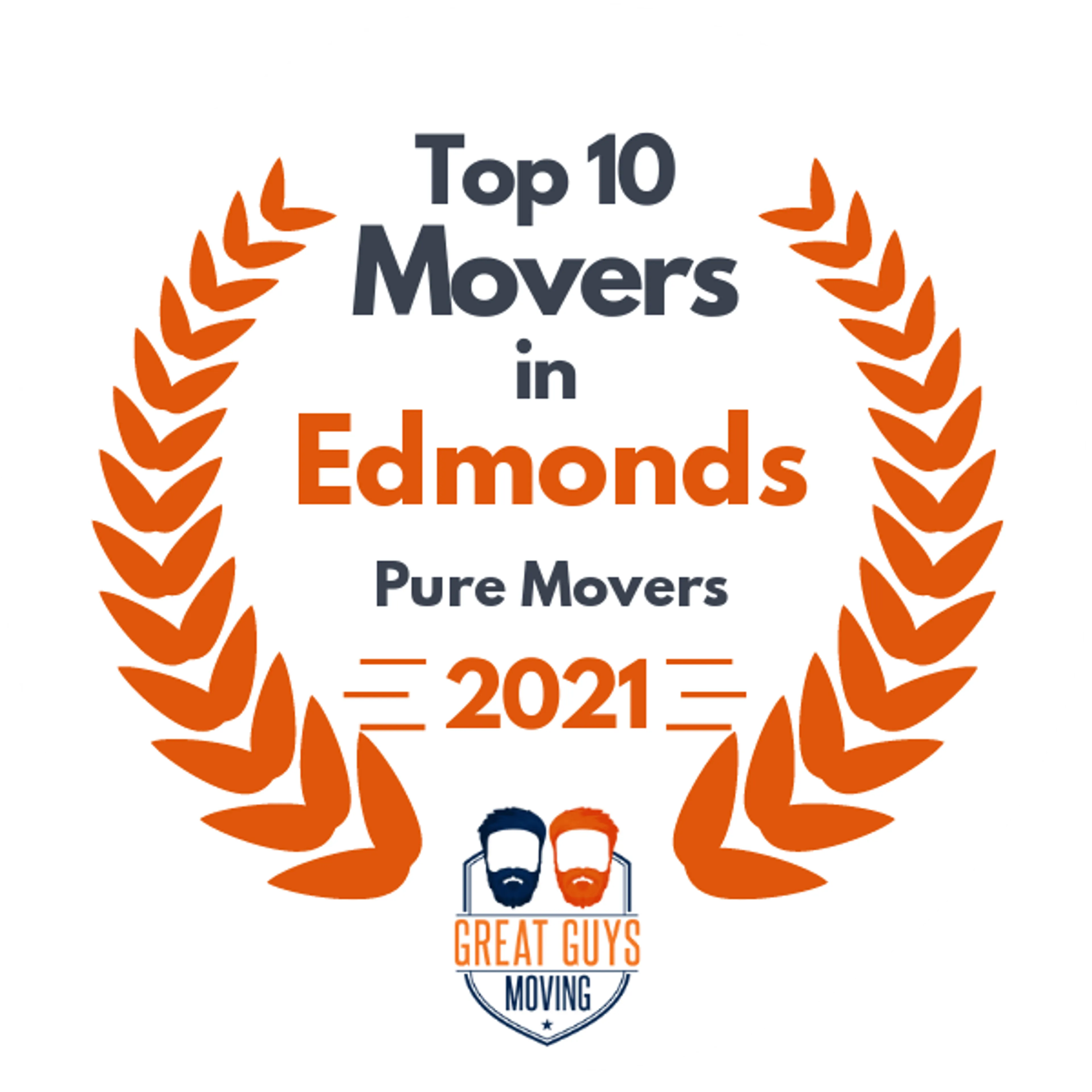 Top 10 Movers in Seattle, WA 2021 award
