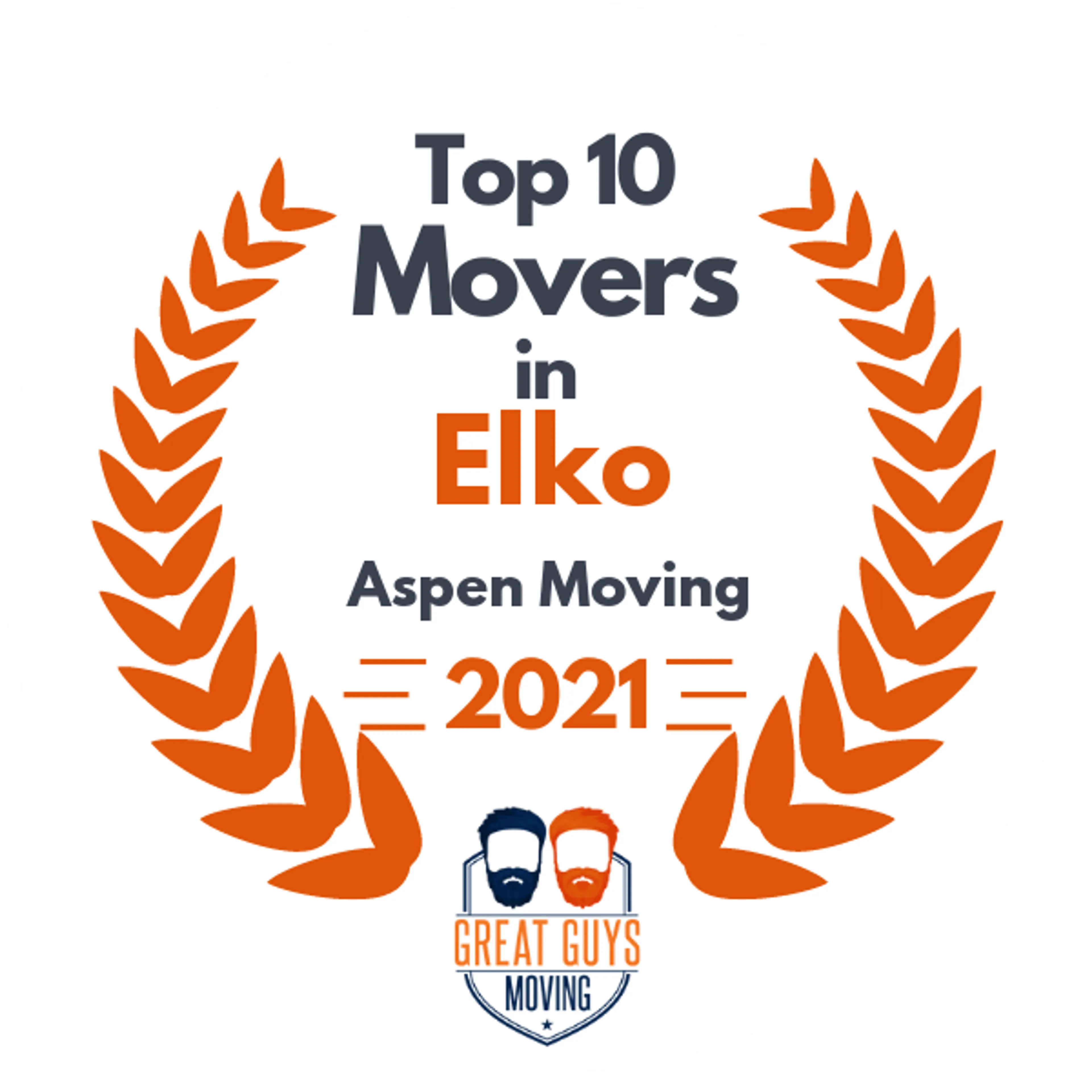 Top 10 Movers in Henderson, NV 2021 award