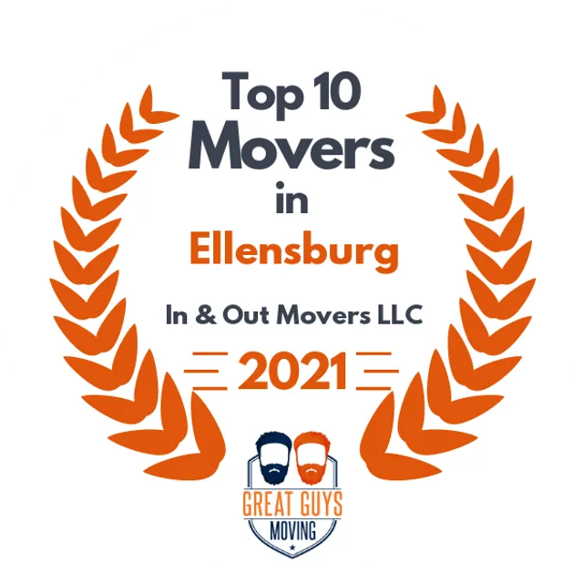 Top 10 Movers in Yakima, WA 2021 award