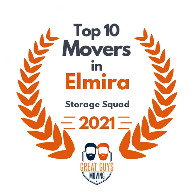 Top 10 Movers in Ithaca, NY 2021 award