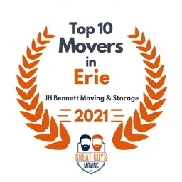 top 10 ranked movers in erie 2021 jh bennett moving storage image