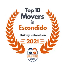 top 10 ranked movers in escondido 2021 oakley relocation image