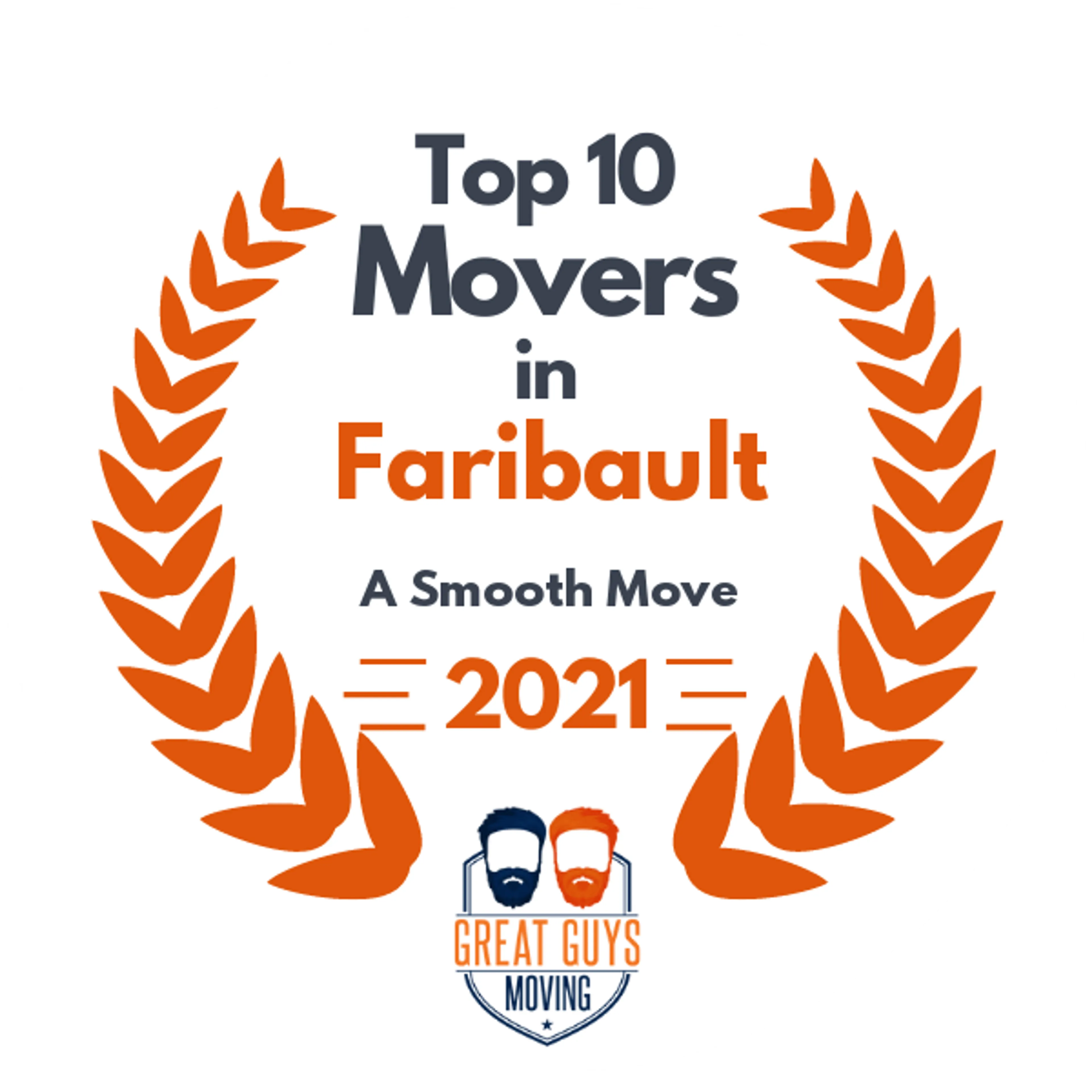 Top 10 Movers in Rochester, MN 2021 award