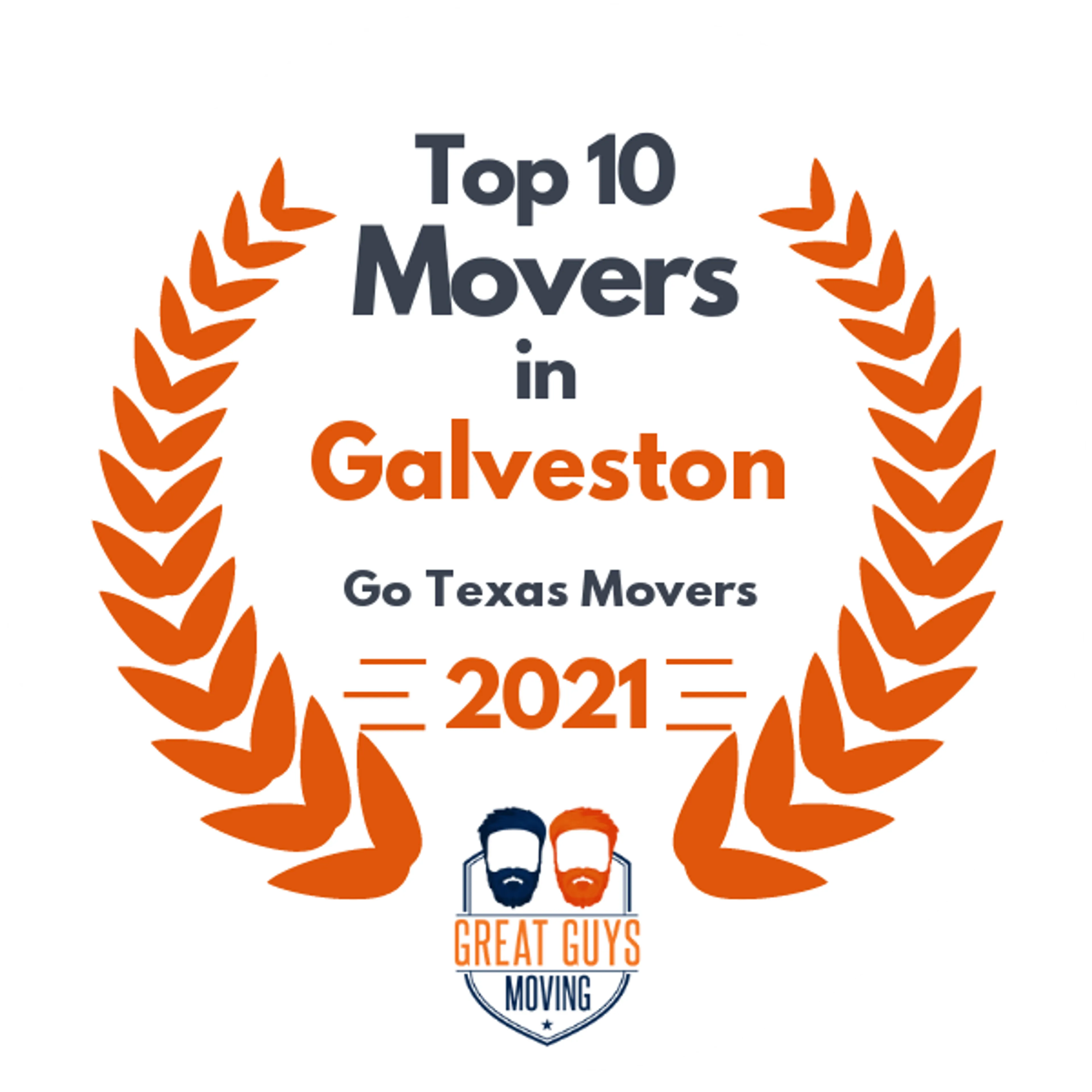 Top 10 Movers in League City, TX 2021 award