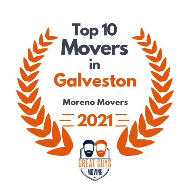 Top 10 Movers in League City, TX 2021 award