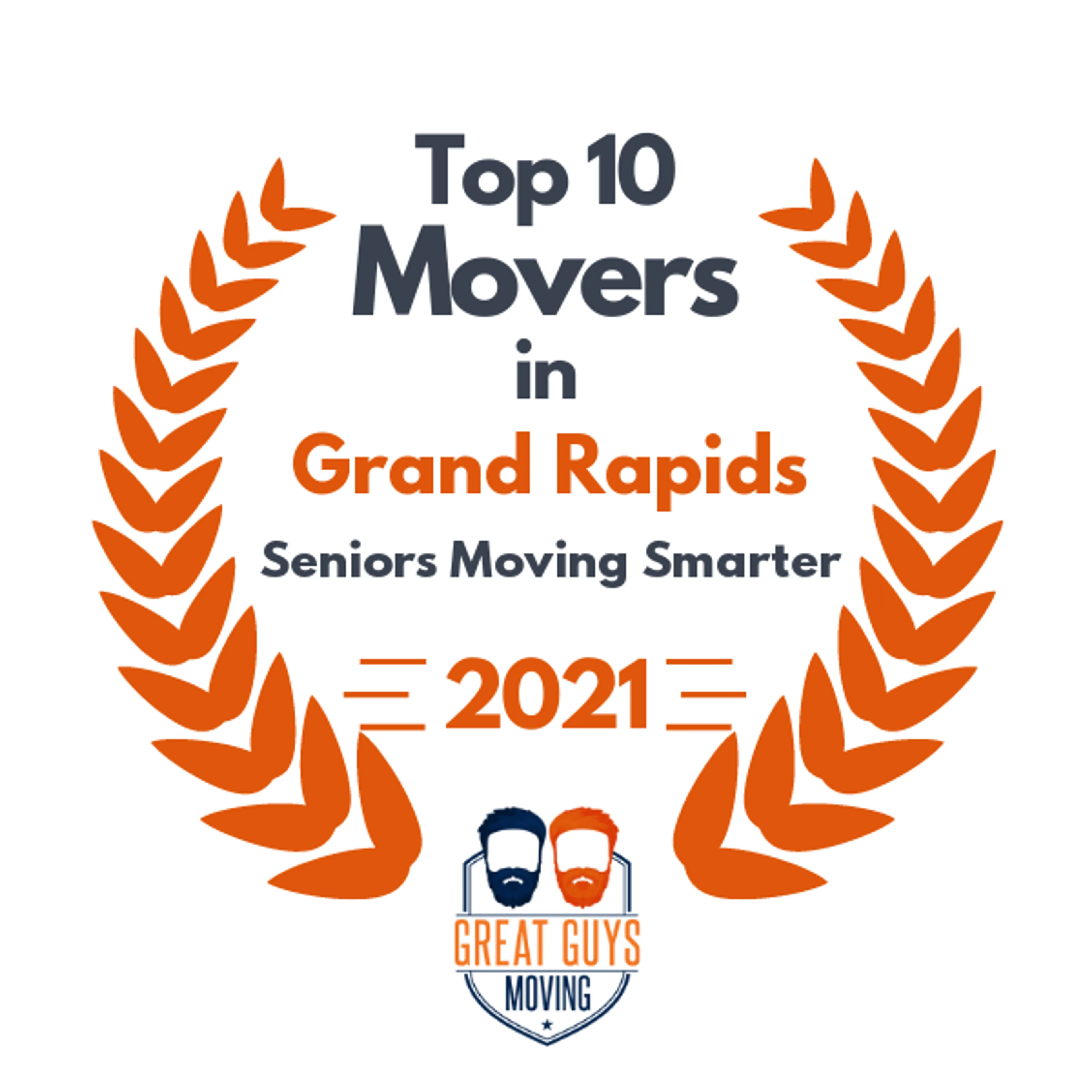 Top 10 Movers in Grand Rapids, MI 2021 award