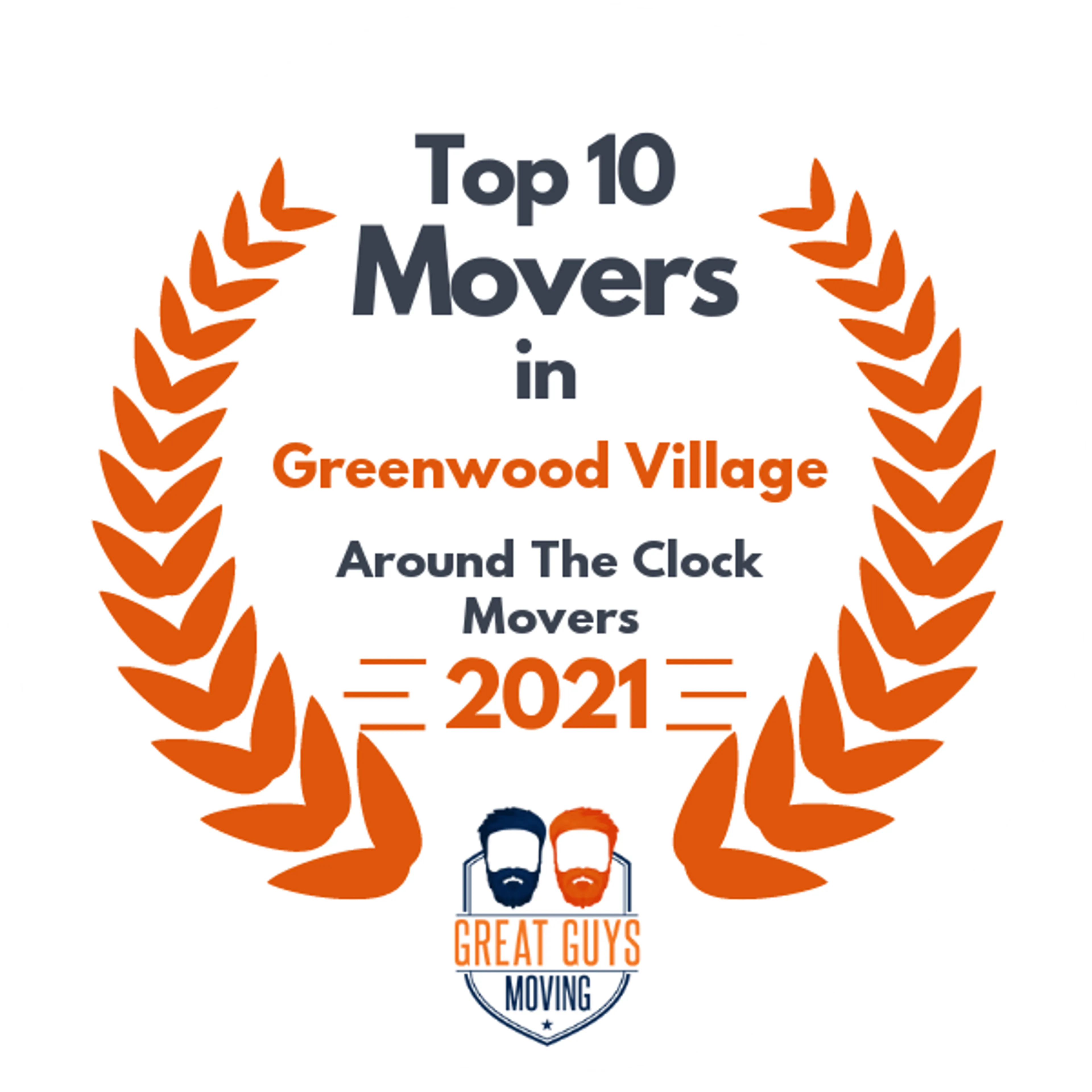 Top 10 Movers in Denver, CO 2021 award