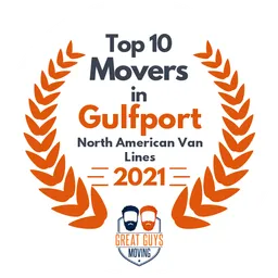 top 10 ranked movers in gulfport 2021 north american van lines image