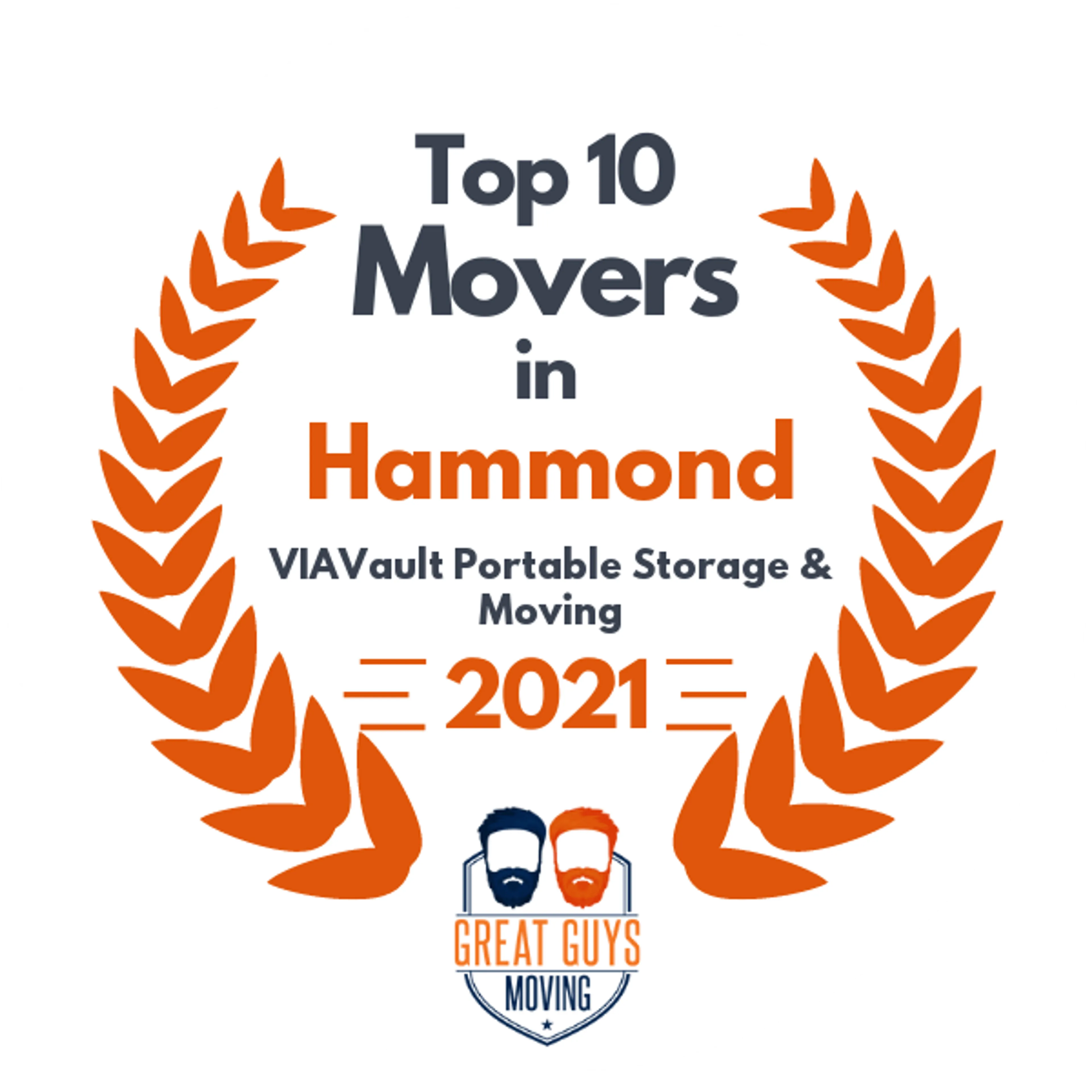 Top 10 Movers in Hammond, IN 2021 award
