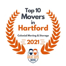 top 10 ranked movers in hartford 2021 colonial moving storage image