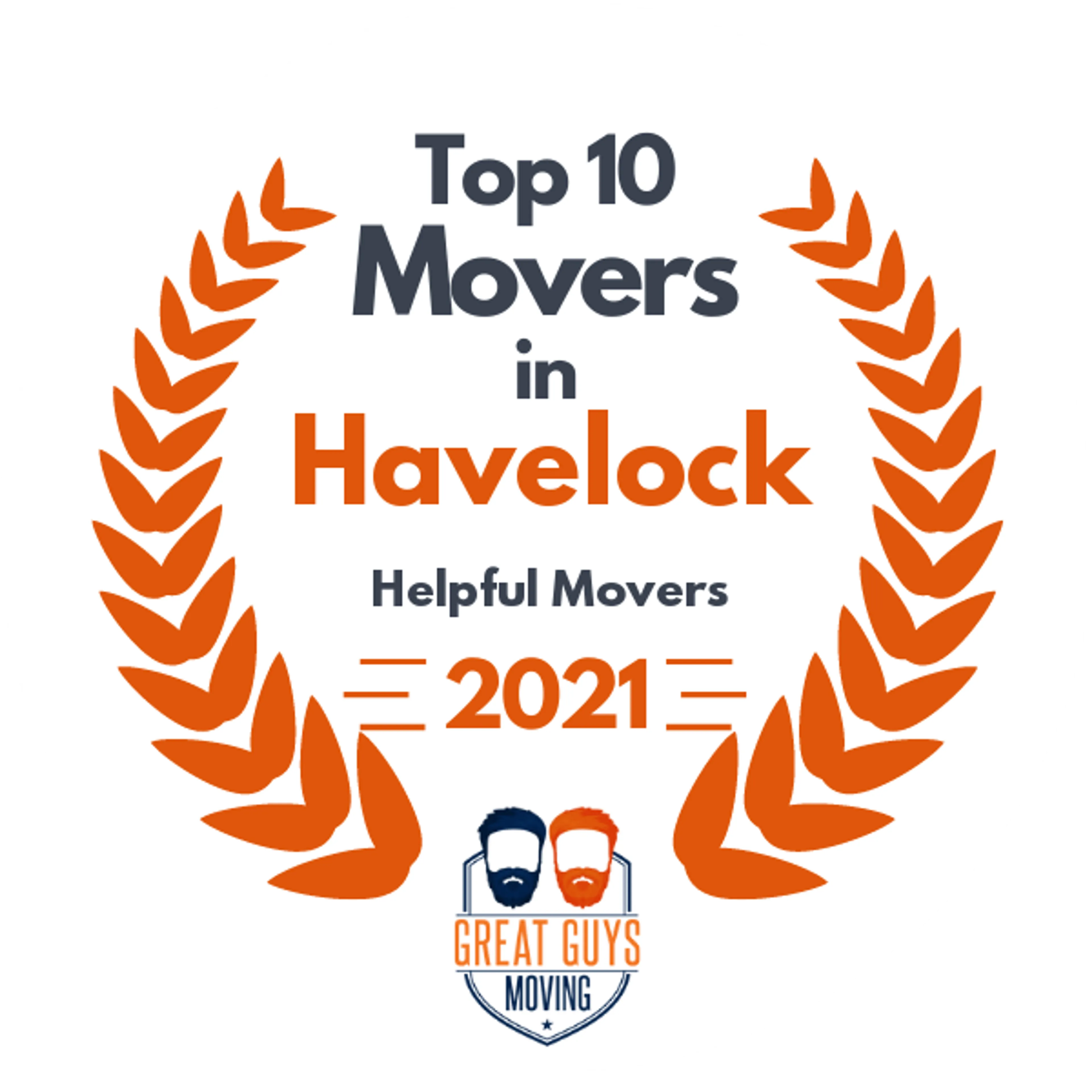 Top 10 Movers in Jacksonville, NC 2021 award