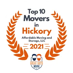 top 10 ranked movers in hickory 2021 affordable moving and storage llc image