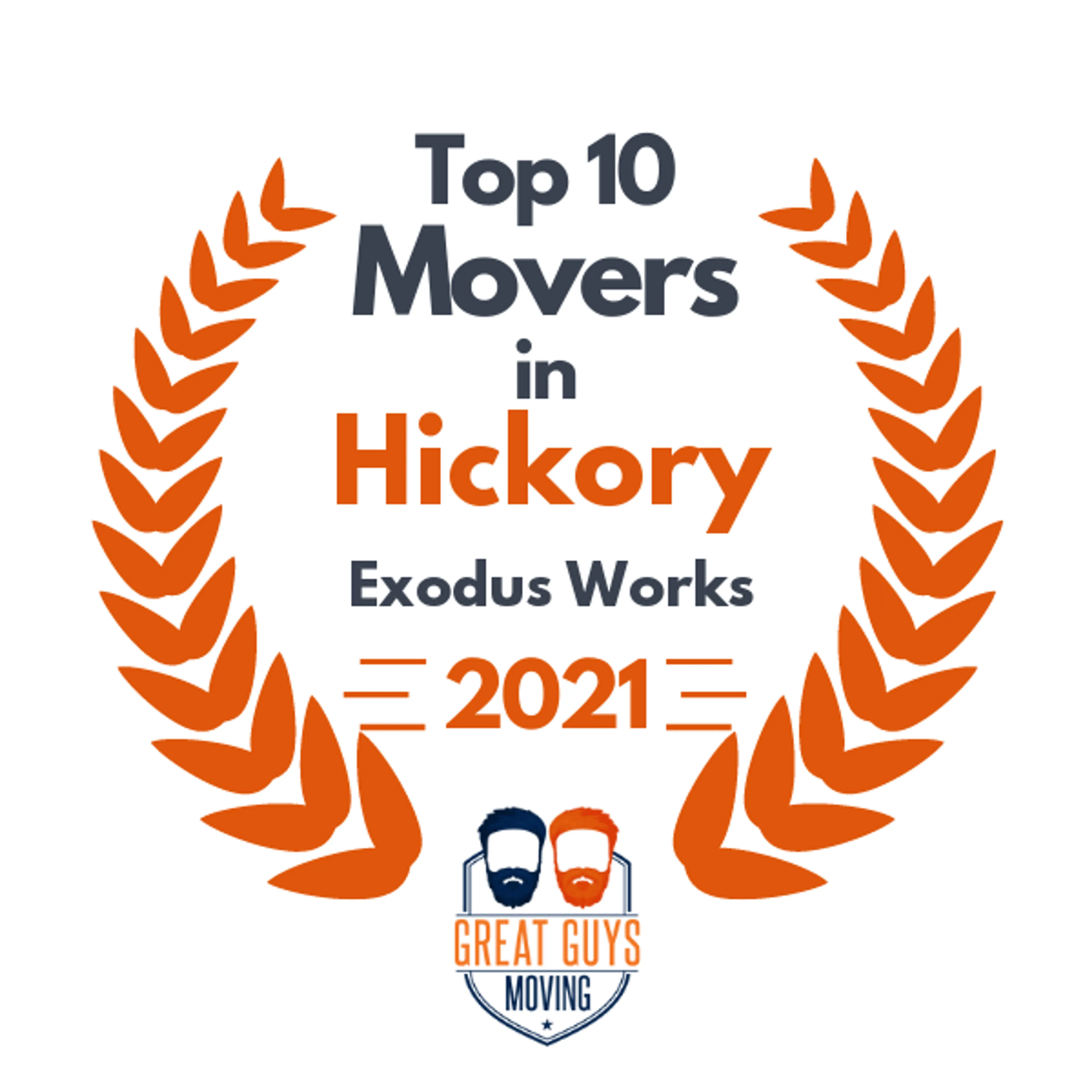 Top 10 Movers in Boone, NC 2021 award