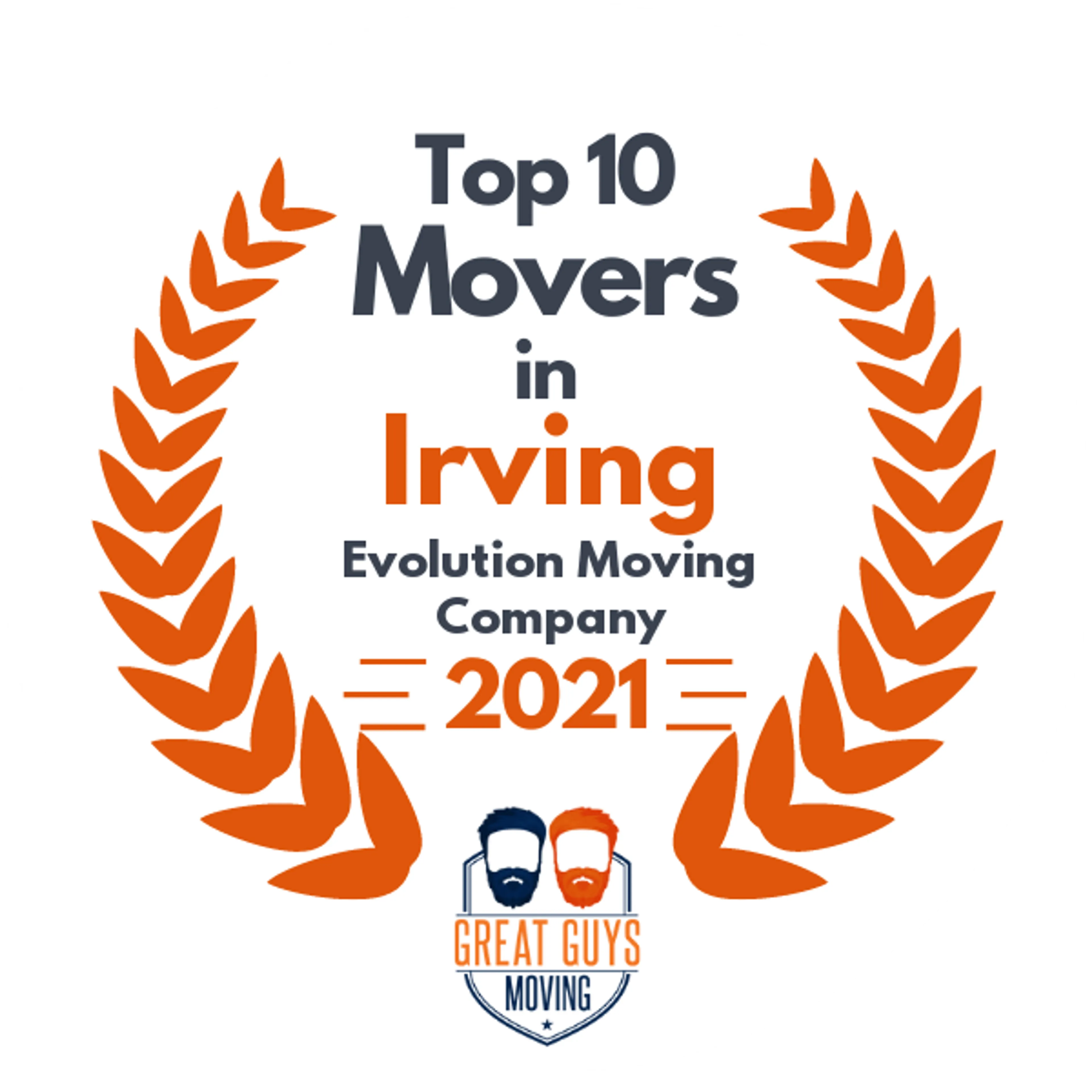 Top 10 Movers in Dallas, TX 2021 award