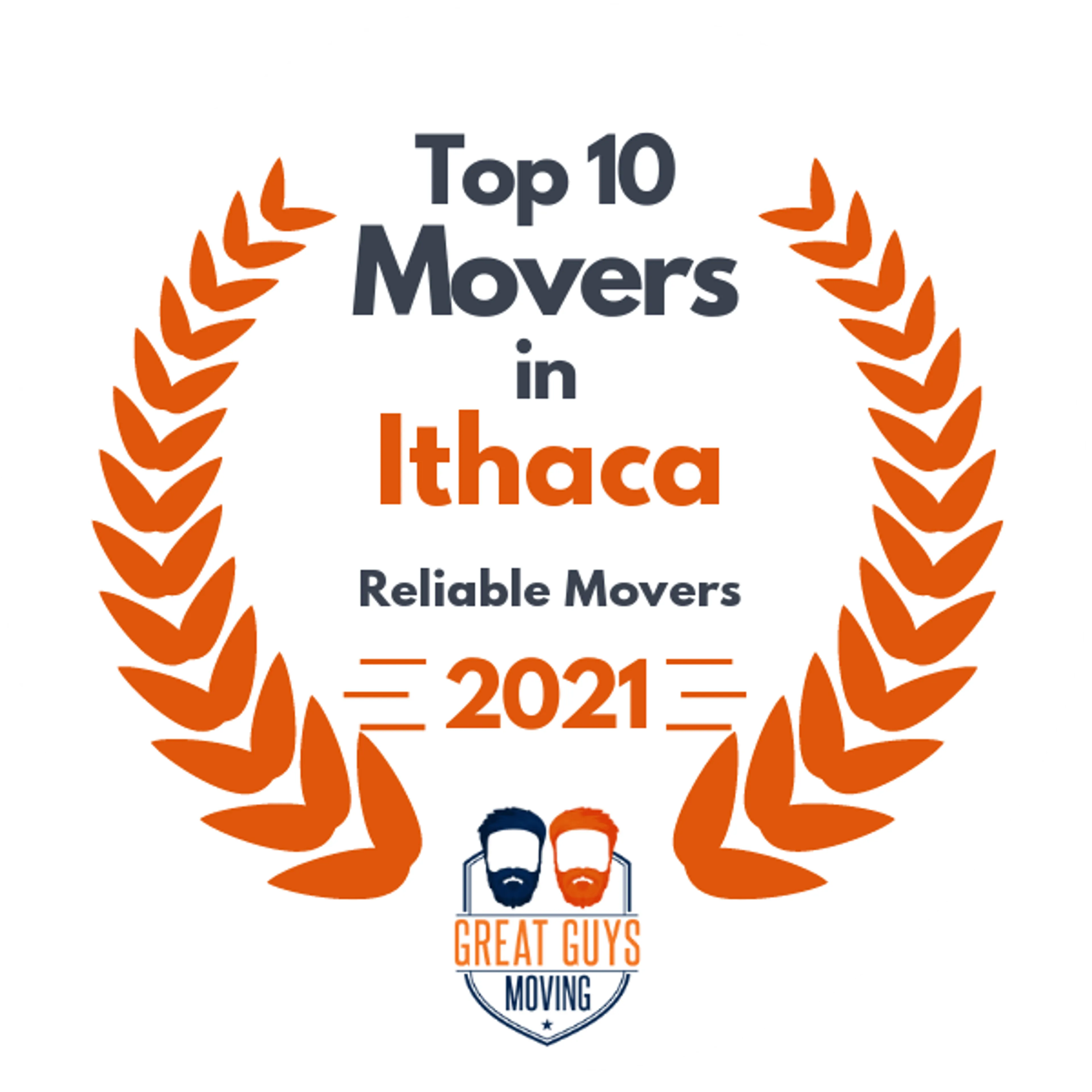 Top 10 Movers in Rochester, NY 2021 award