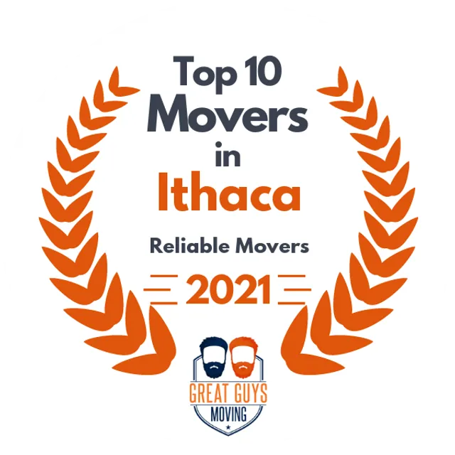 Top 10 Movers in Rochester, NY 2021 award