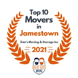 top 10 ranked movers in jamestown 2021 dans moving storage inc image