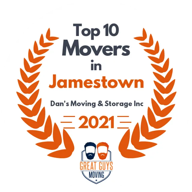 Top 10 Movers in Buffalo, NY 2021 award