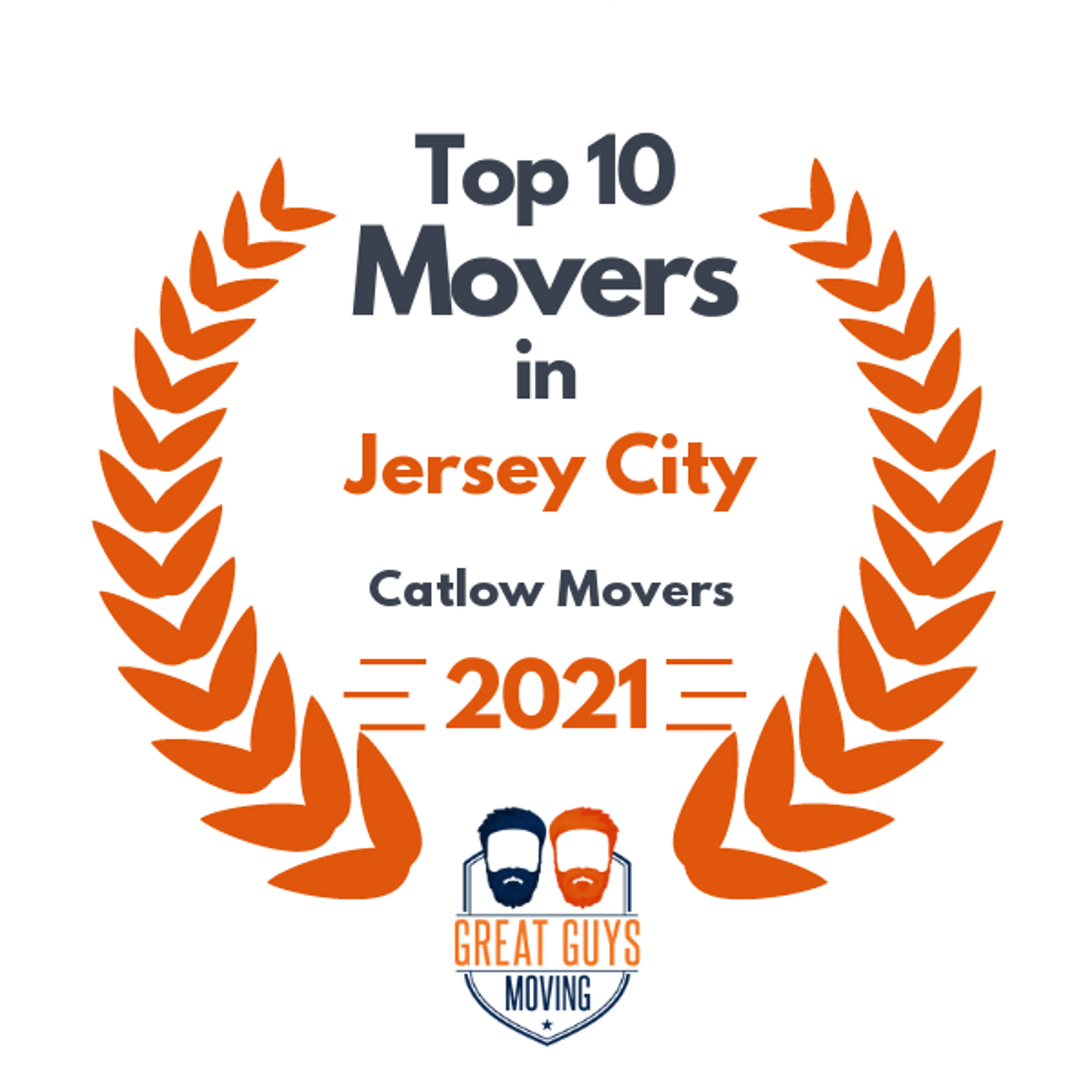 Top 10 Movers in Newark, NJ 2021 award