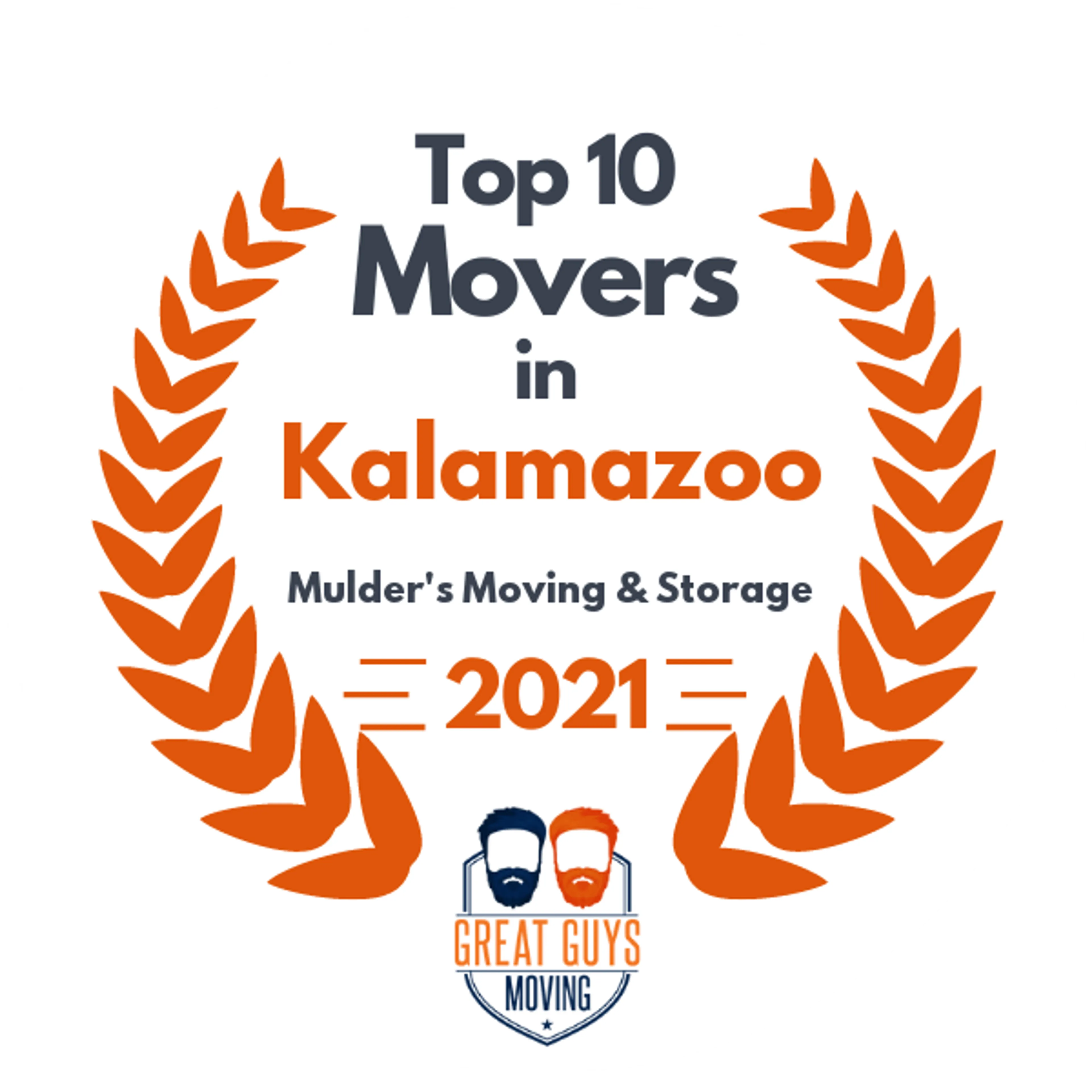 Top 10 Movers in Grand Rapids, MI 2021 award