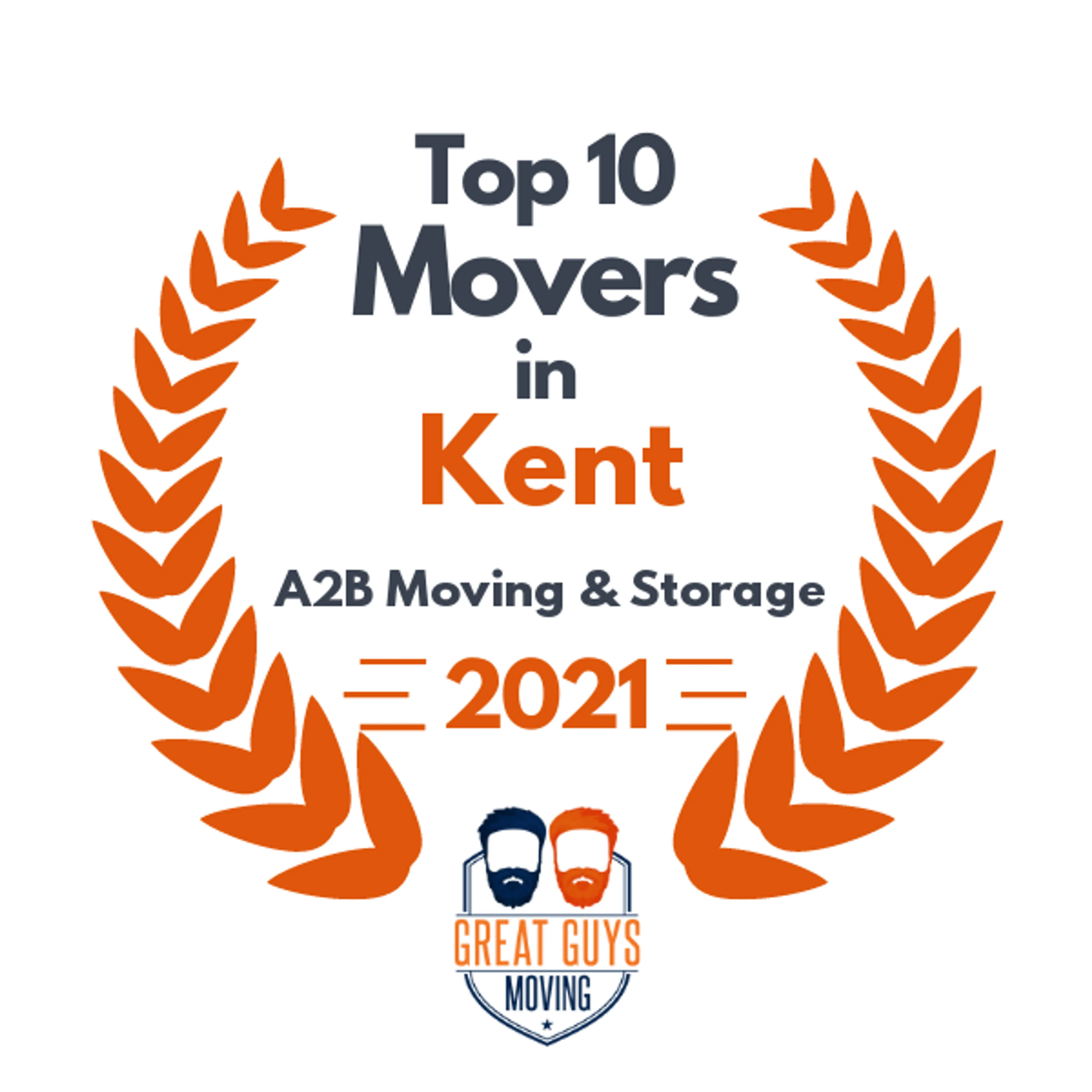 Top 10 Movers in Seattle, WA 2021 award