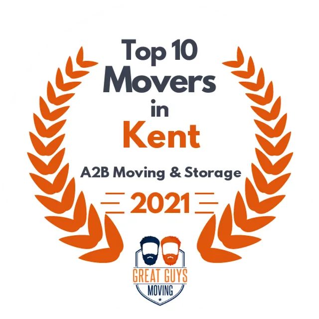 Top 10 Movers in Seattle, WA 2021 award