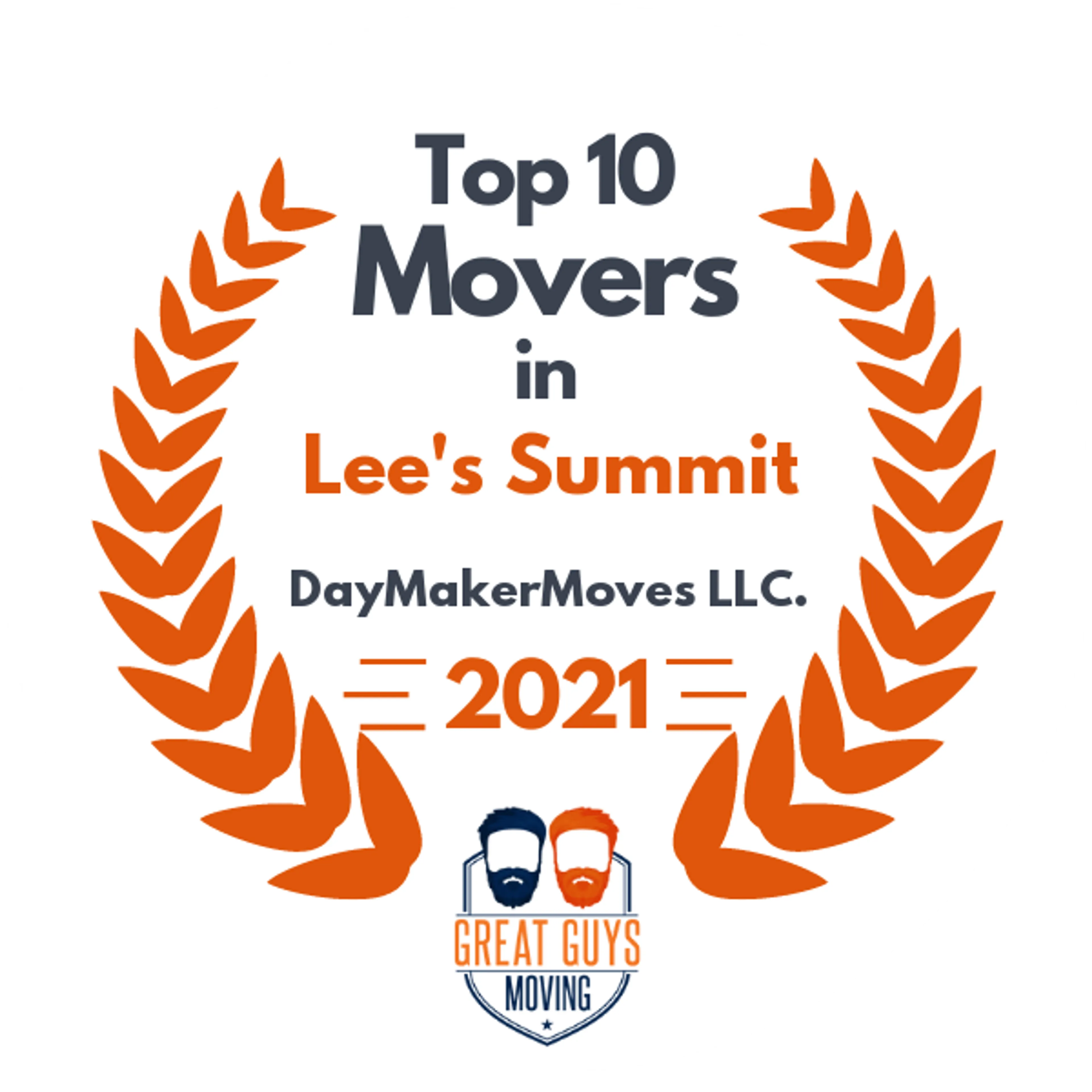 Top 10 Movers in Kansas City, MO 2021 award