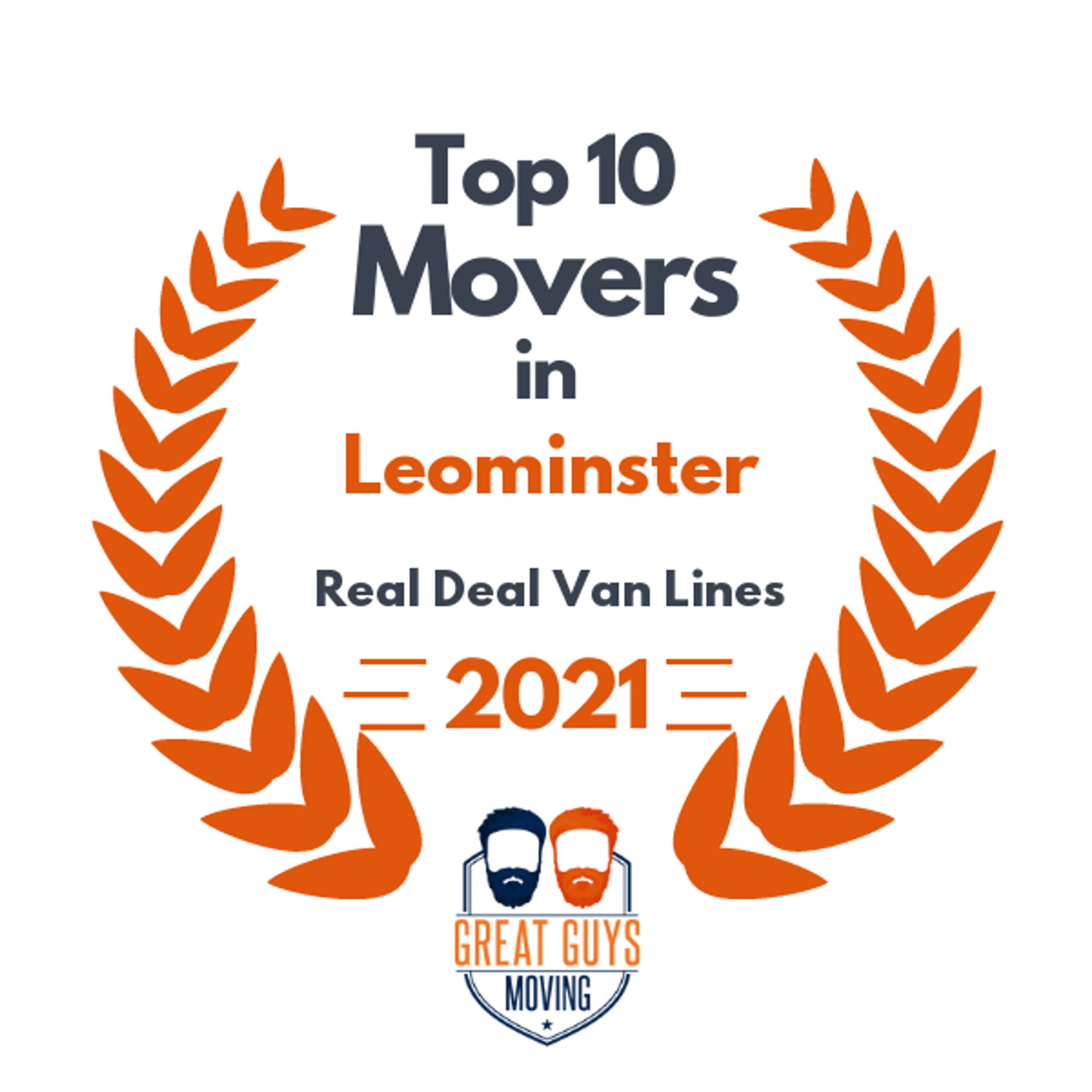 Top 10 Movers in Worcester, MA 2021 award