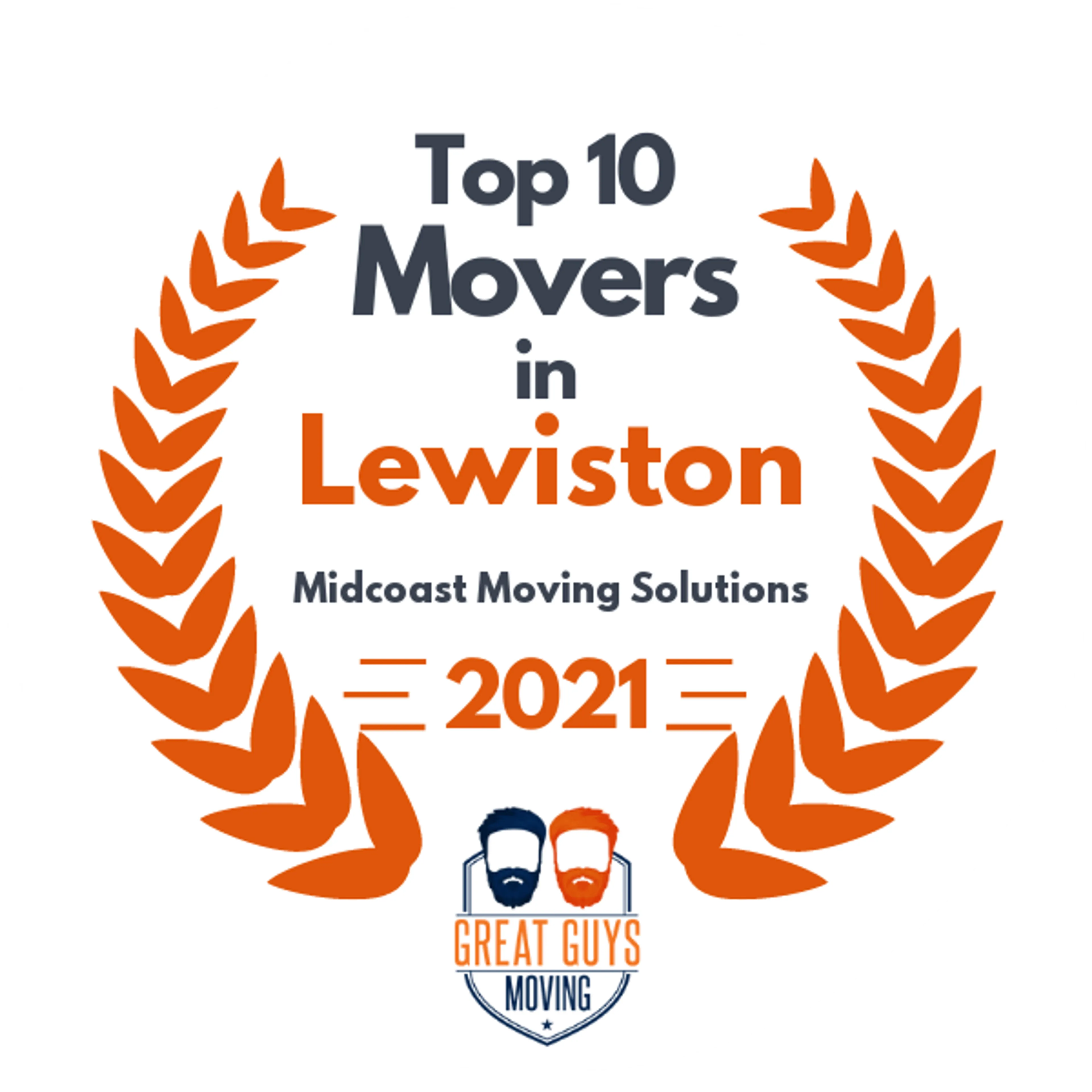 Top 10 Movers in Portland, ME 2021 award