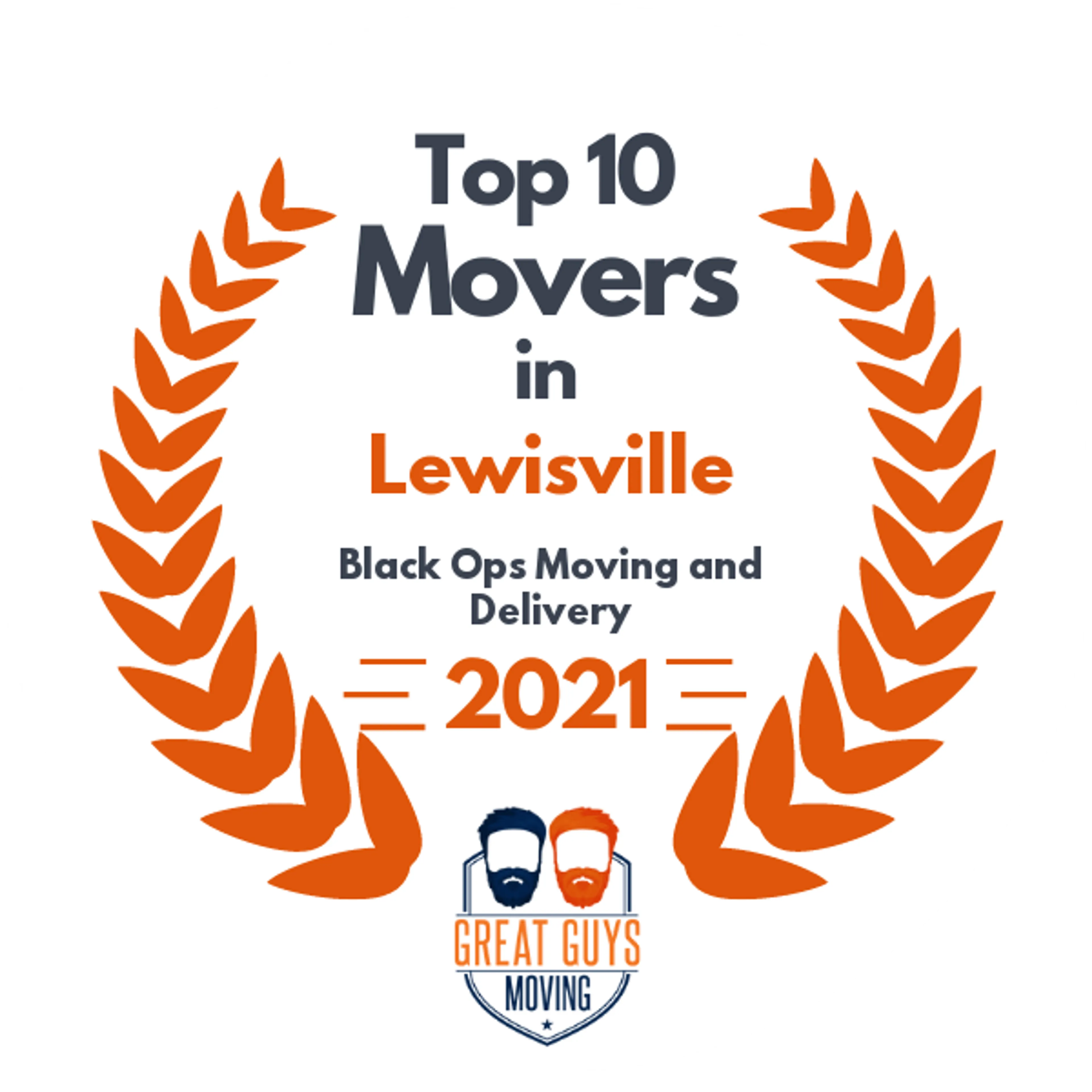 Top 10 Movers in Dallas, TX 2021 award