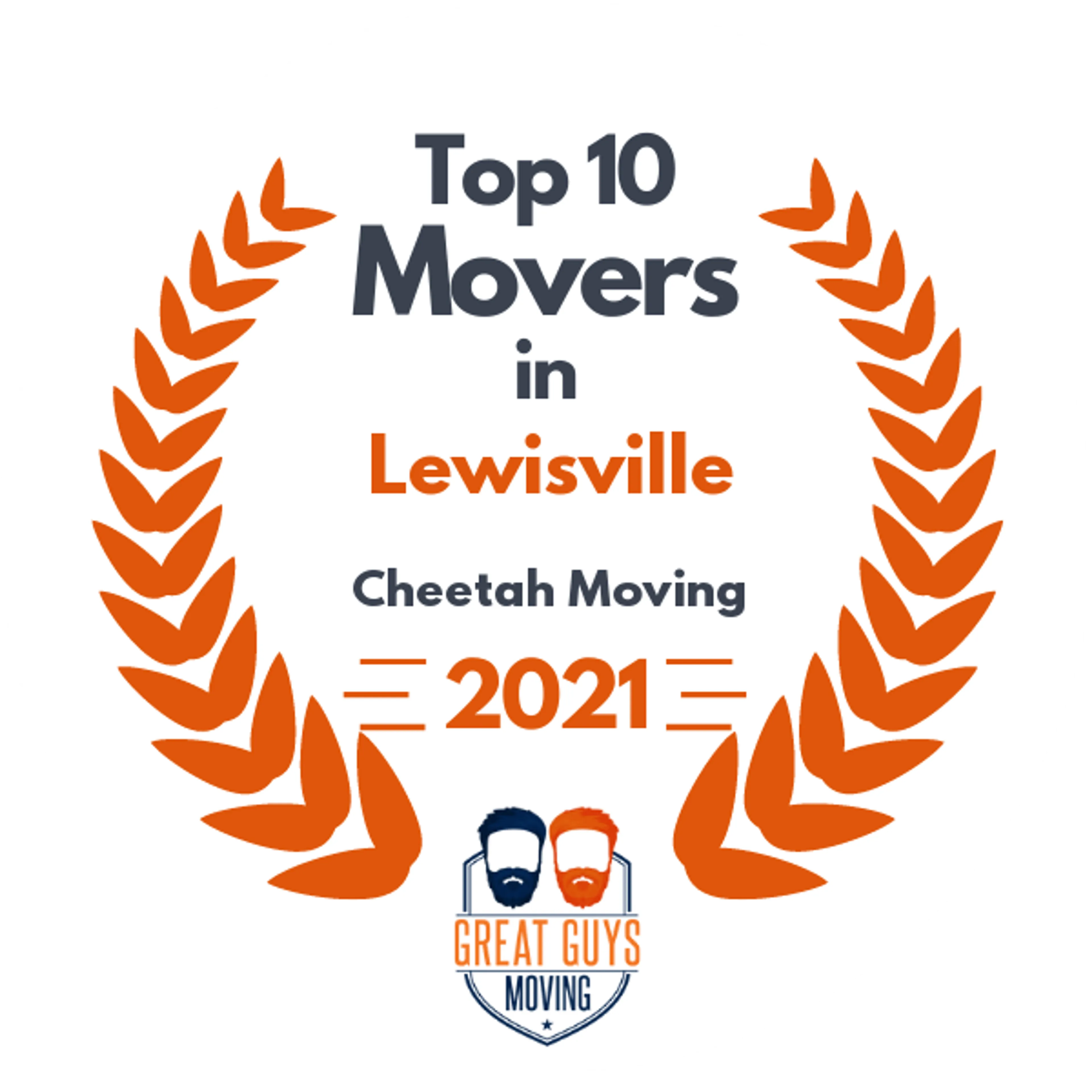 Top 10 Movers in Arlington, TX 2021 award