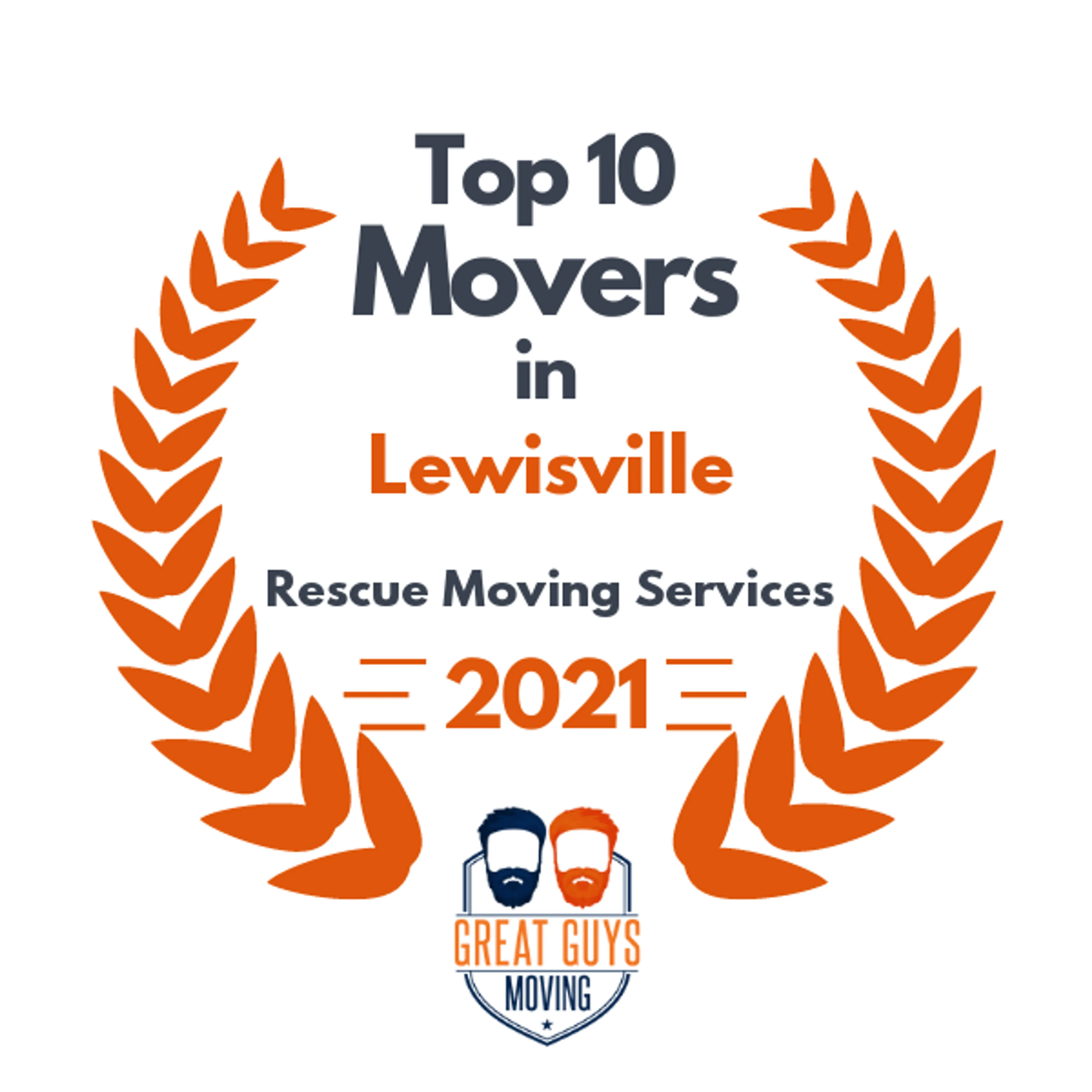 Top 10 Movers in Frisco, TX 2021 award