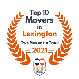 top 10 ranked movers in lexington 2021 two men and a truck image