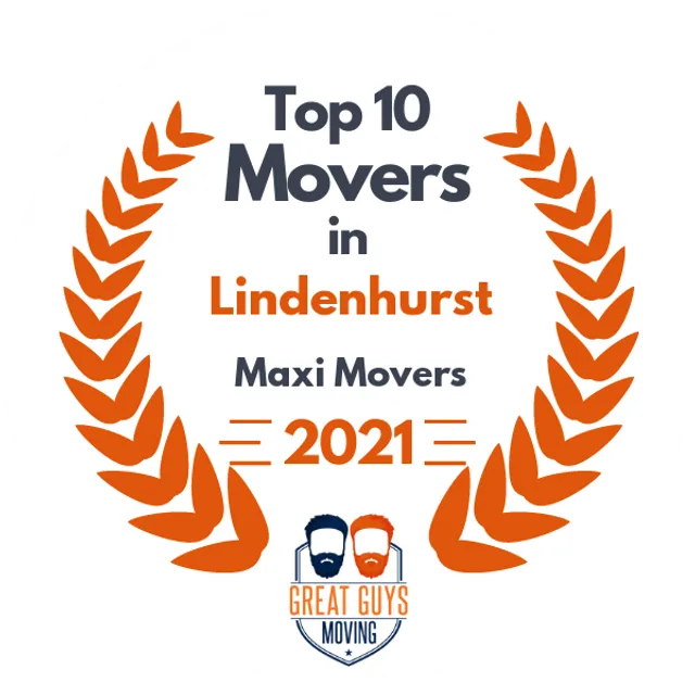 Top 10 Movers in Glen Cove, NY 2021 award