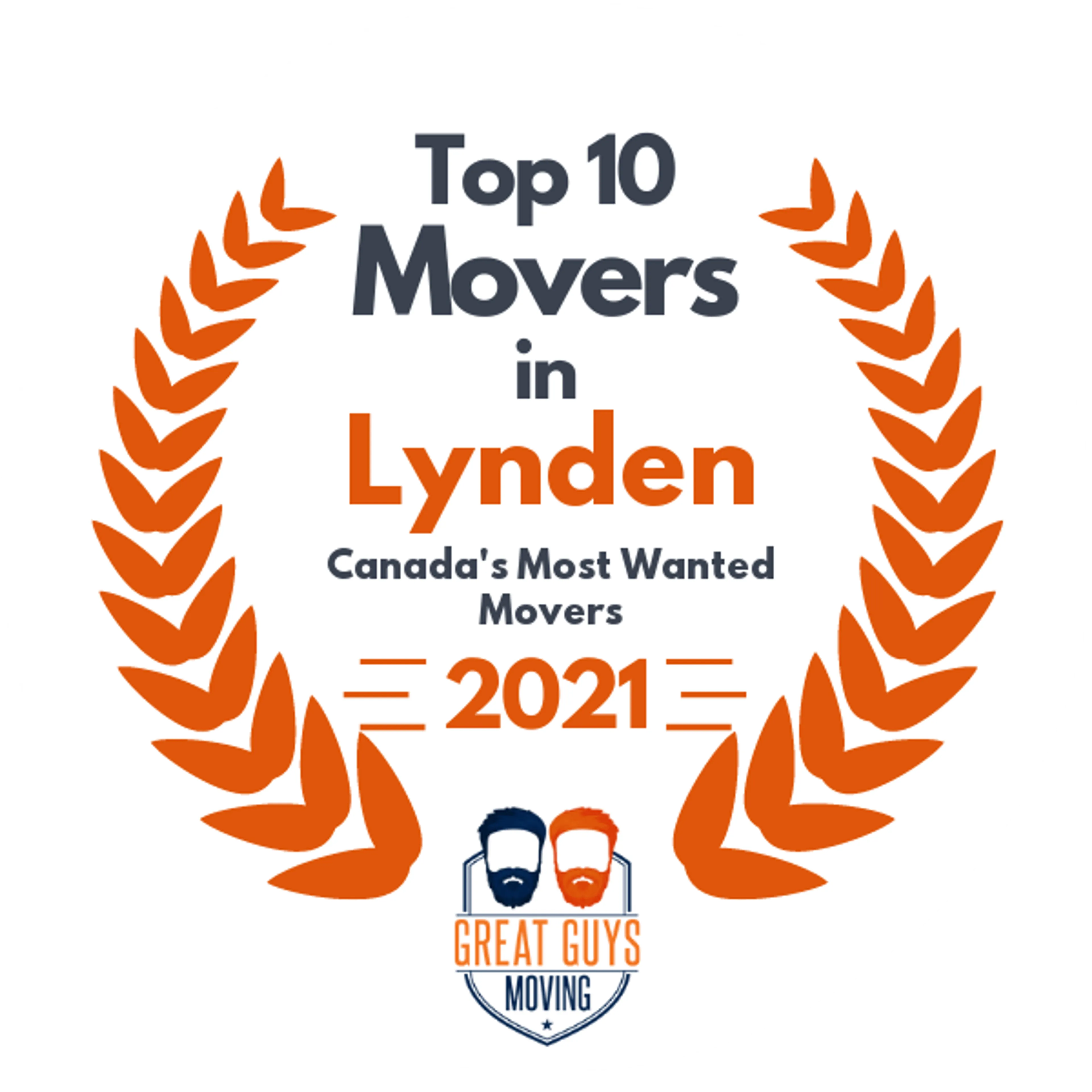 Top 10 Movers in Lynden, WA 2021 award