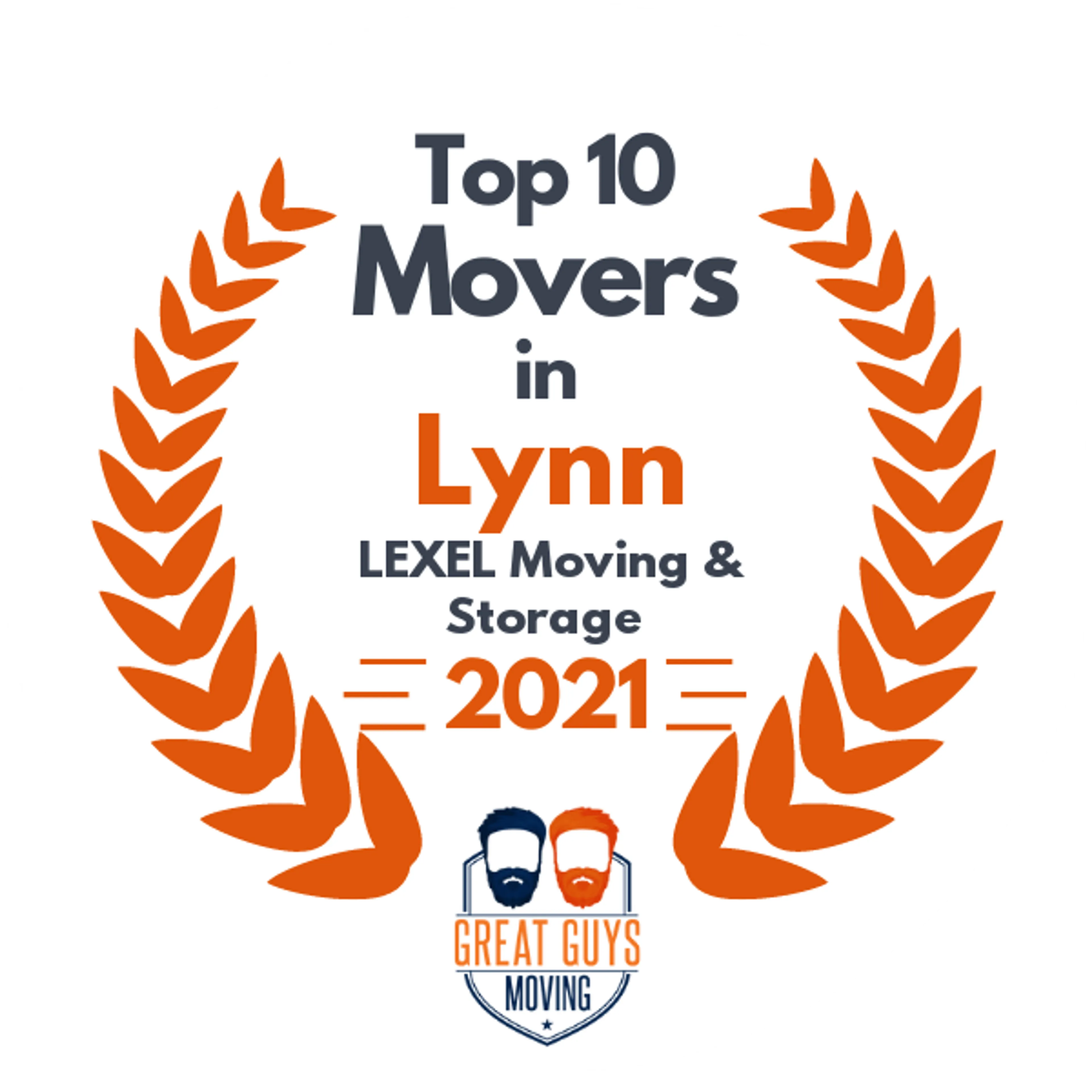 Top 10 Movers in Boston, MA 2021 award