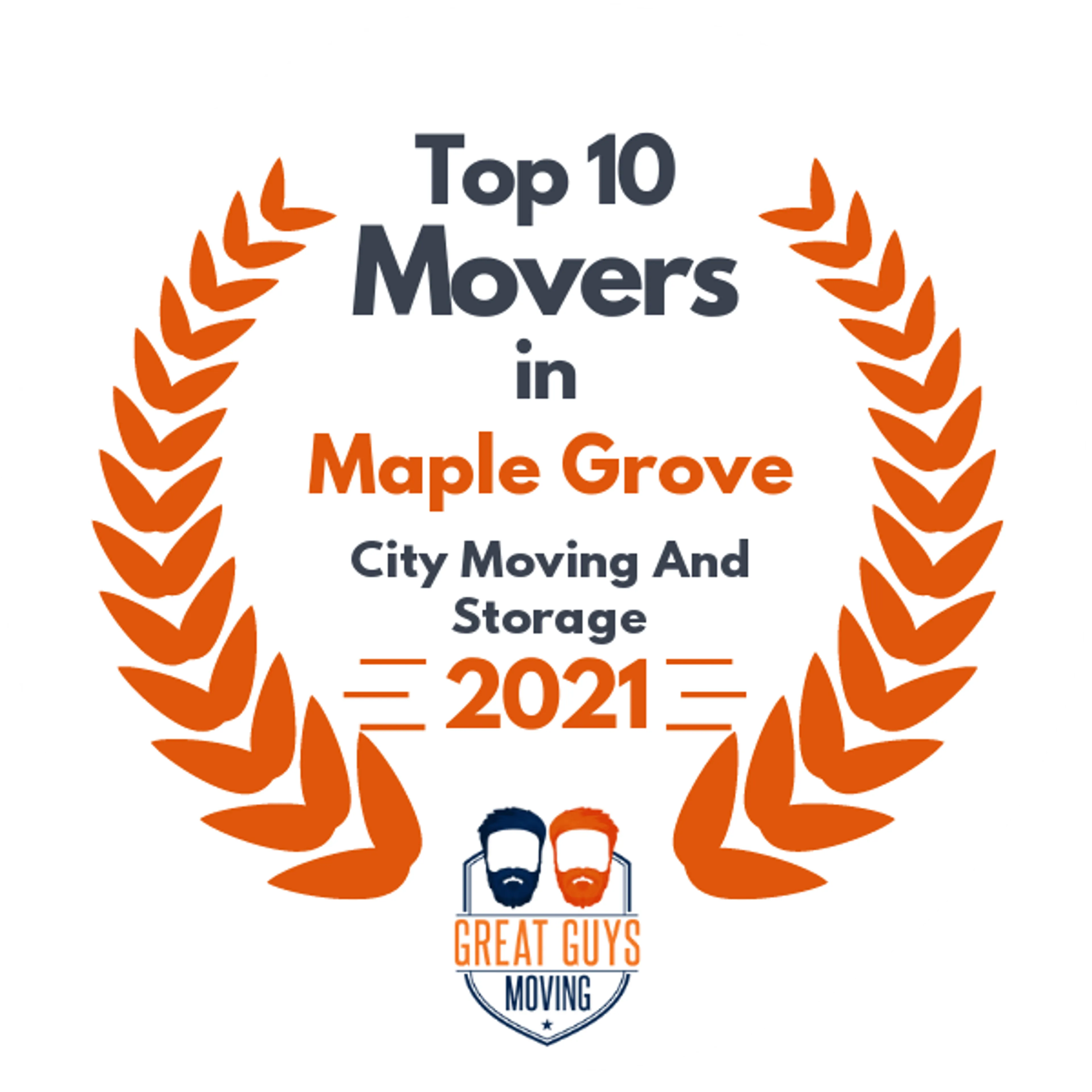 Top 10 Movers in Minneapolis, MN 2021 award