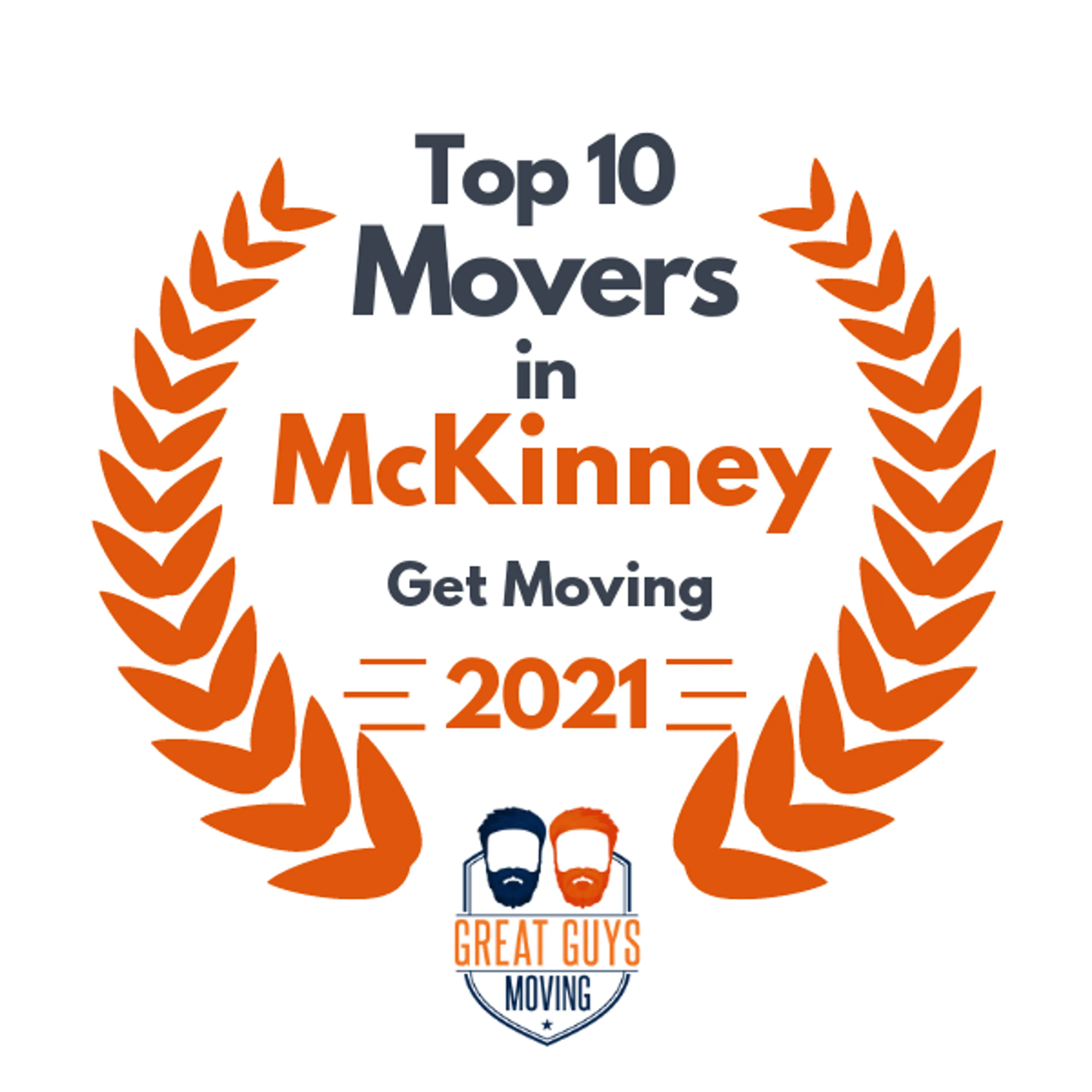Top 10 Movers in Plano, TX 2021 award