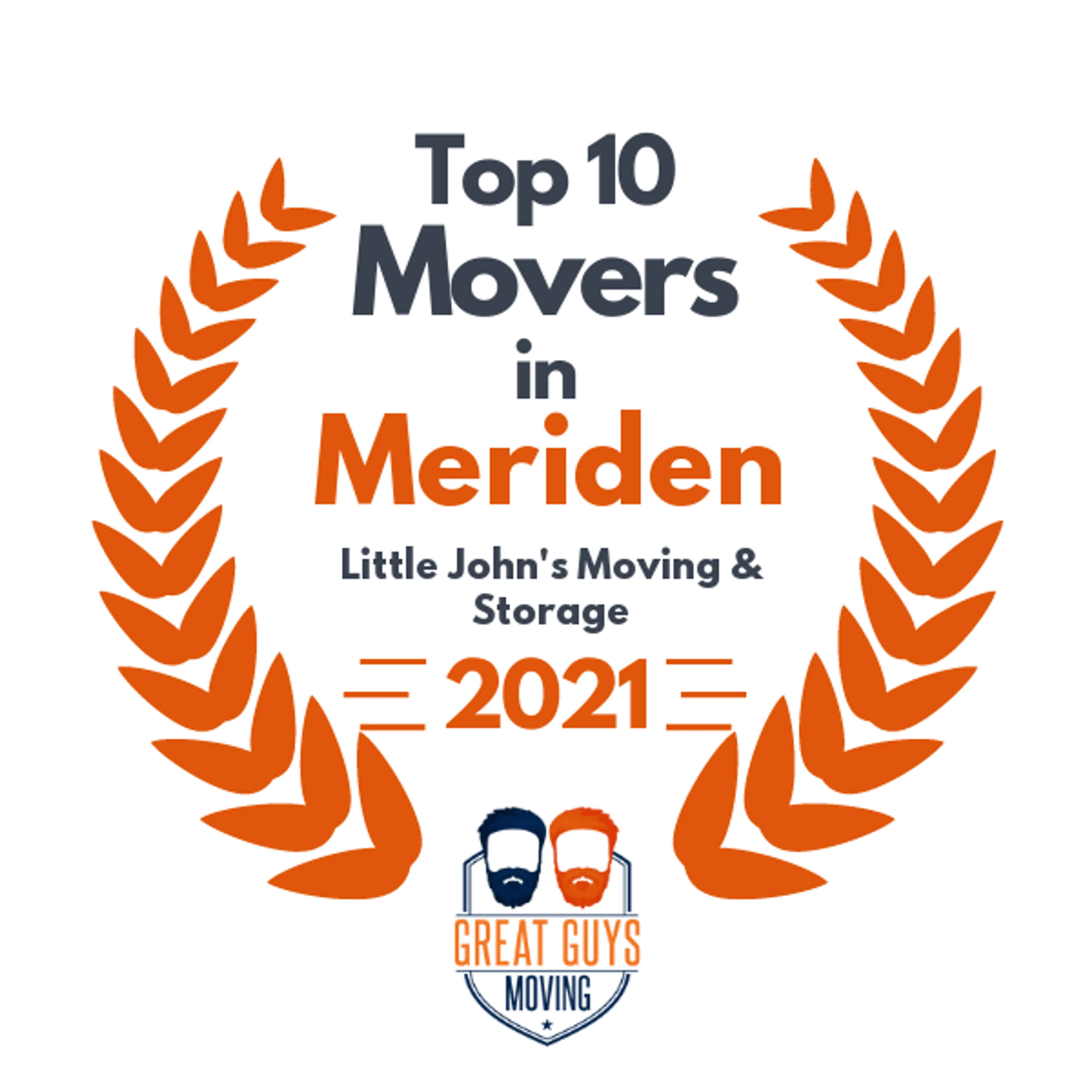 Top 10 Movers in Hartford, CT 2021 award