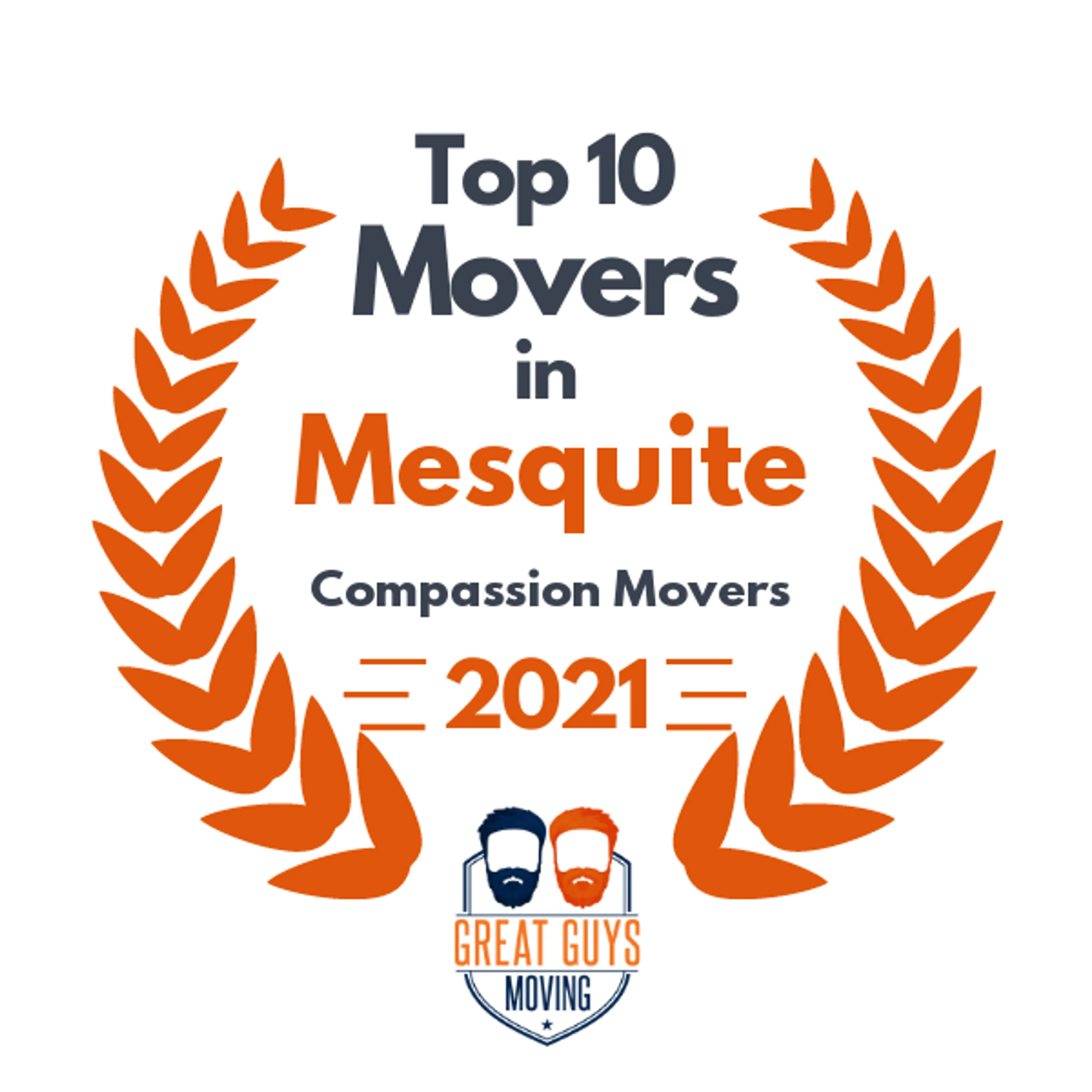 Top 10 Movers in Dallas, TX 2021 award