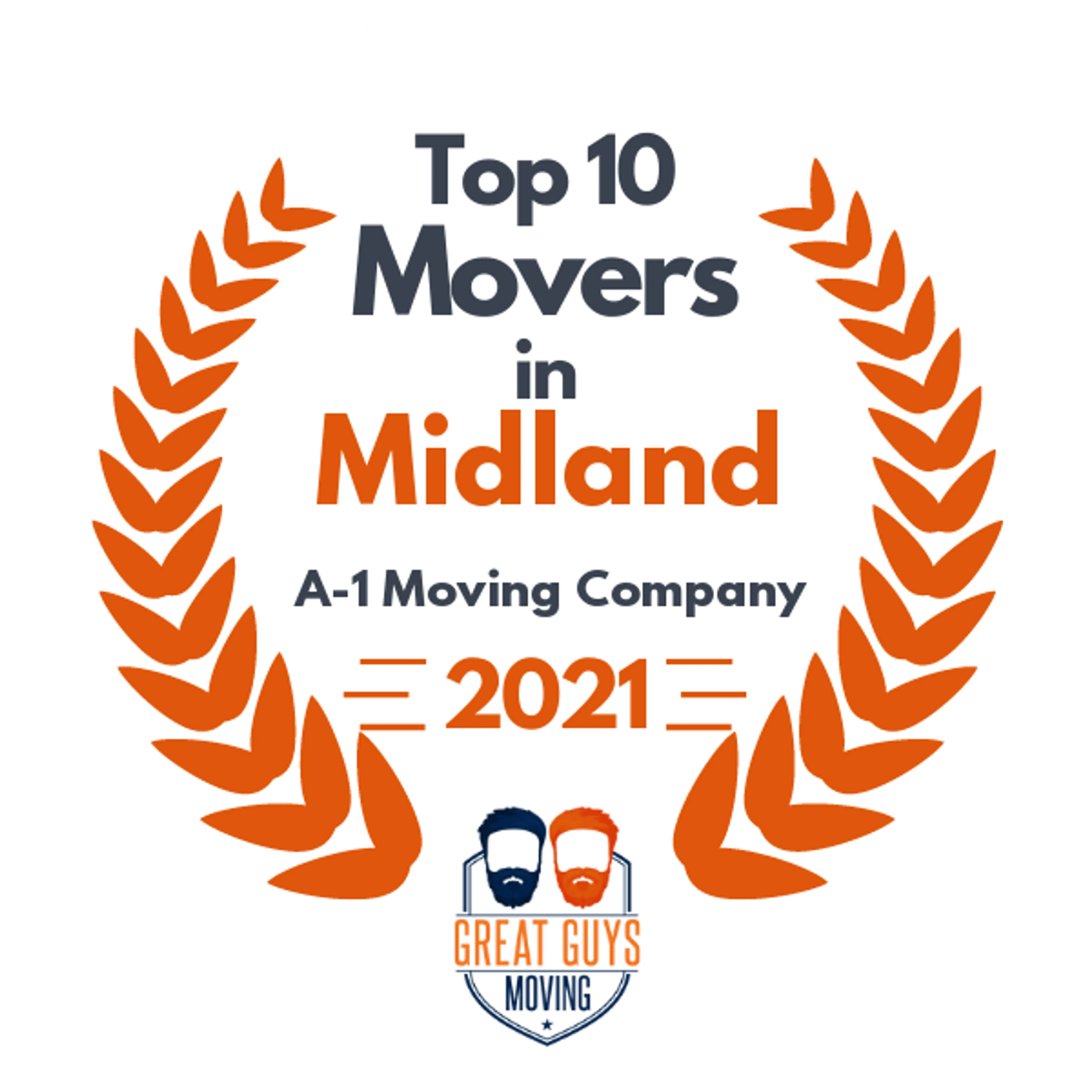 Top 10 Movers in Midland, TX 2021 award